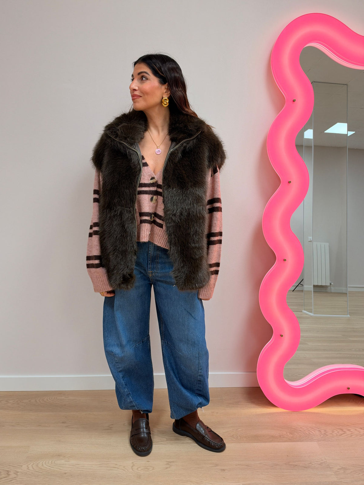Gilet Ecopelliccia Aspen GLAMOROUS