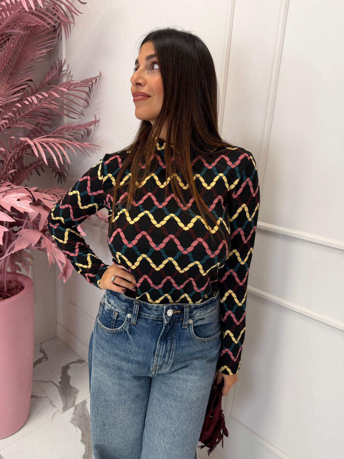 Maglia a collo alto Chain COMPANIA FANTASTICA