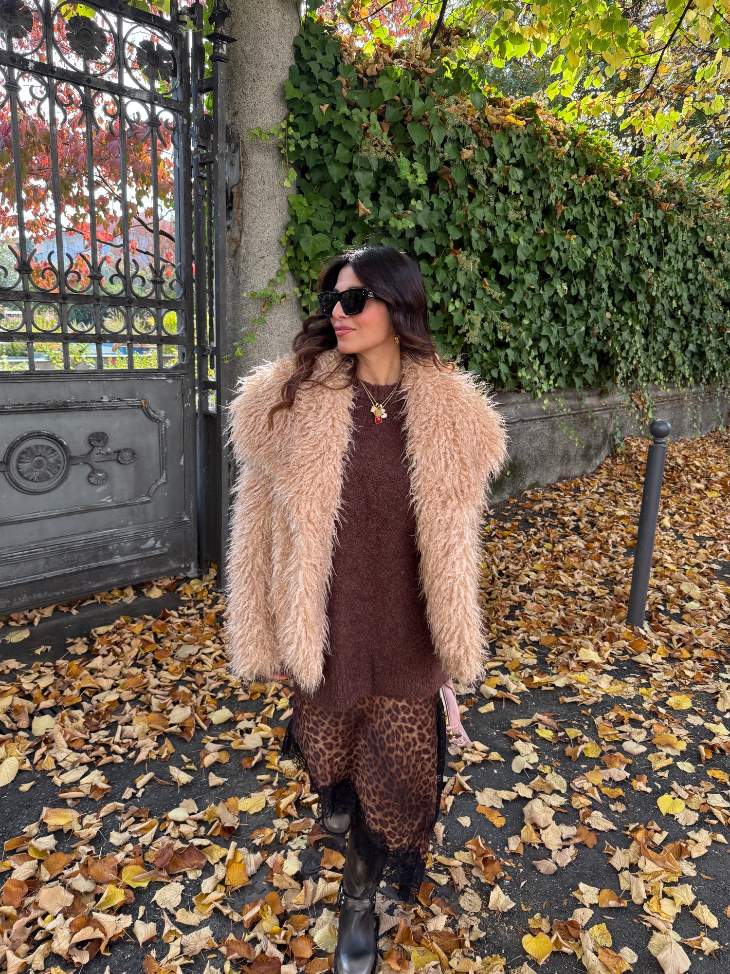 Ecopelliccia “Caramel” GLAMOROUS