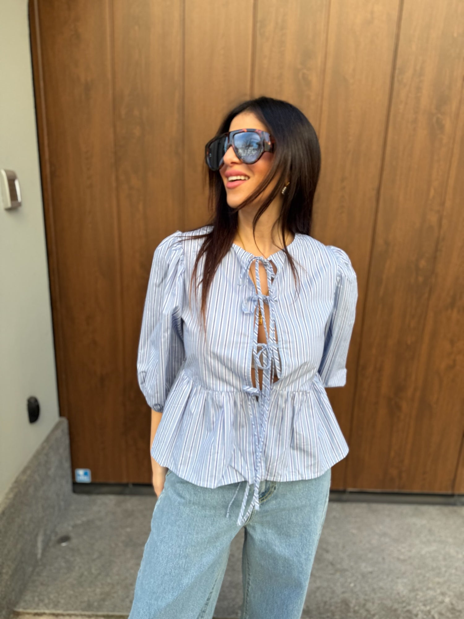 Blusa “Popeline” GLAMOROUS