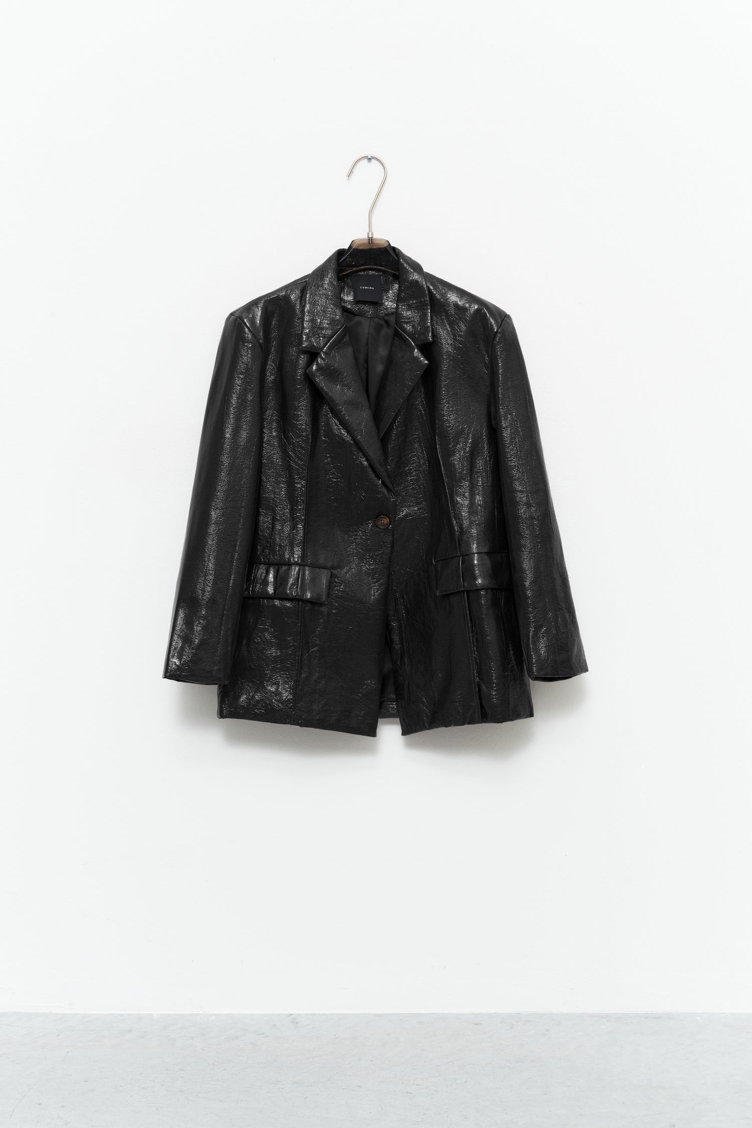 Blazer in vinile LUMINA