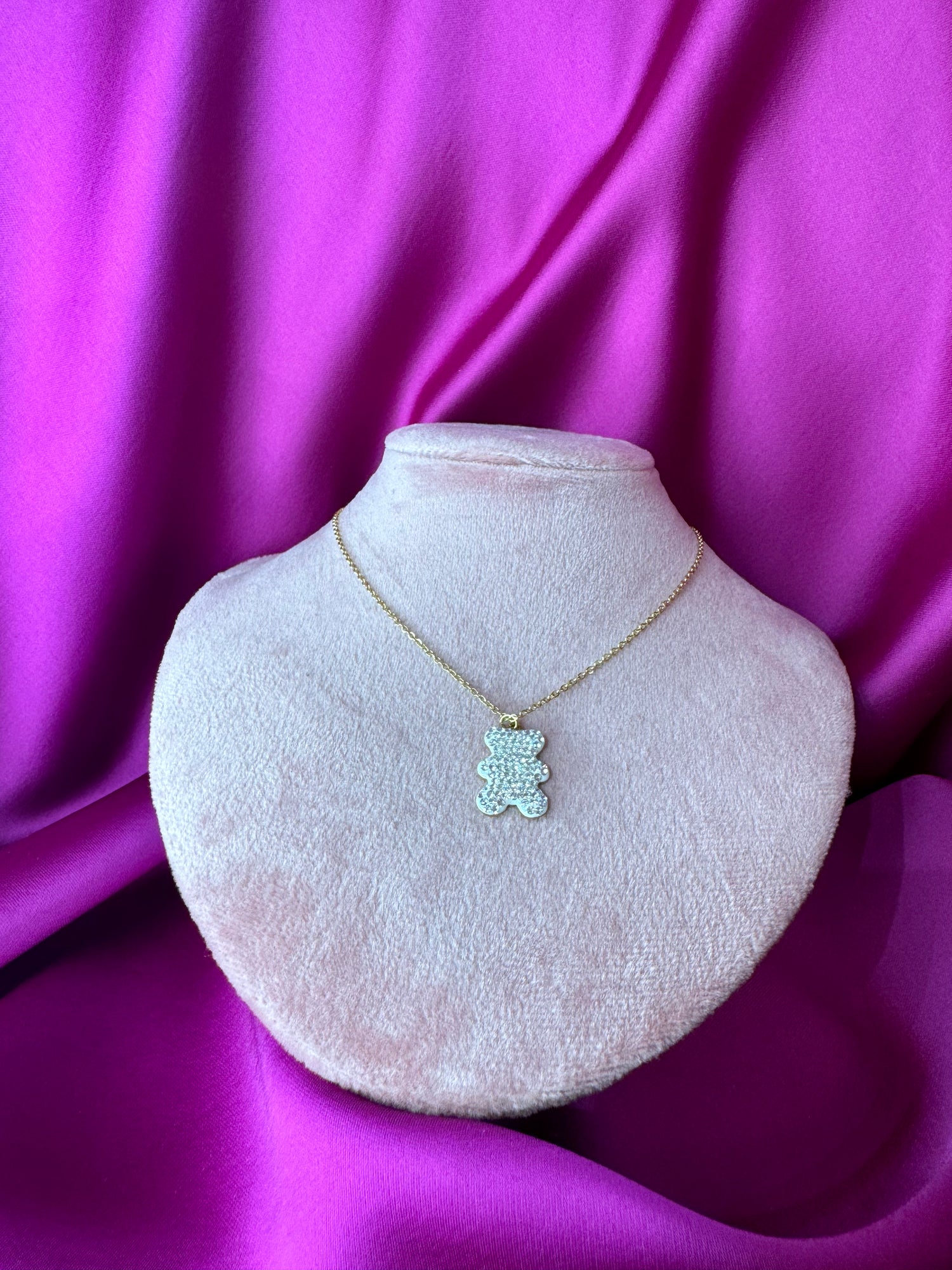 Collana “Mini teddy strass” LIP