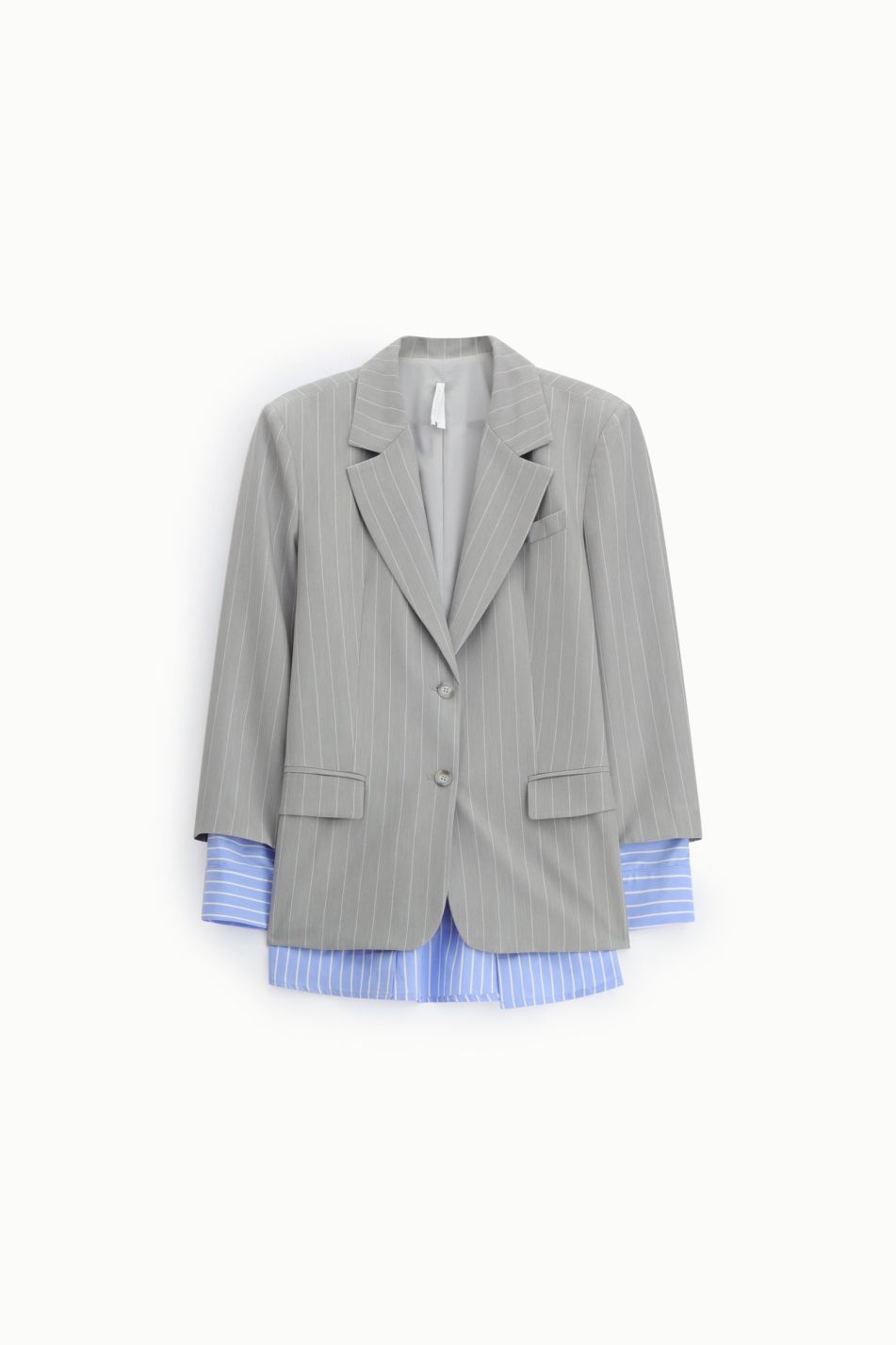 Blazer gessato combinato IMPERIAL