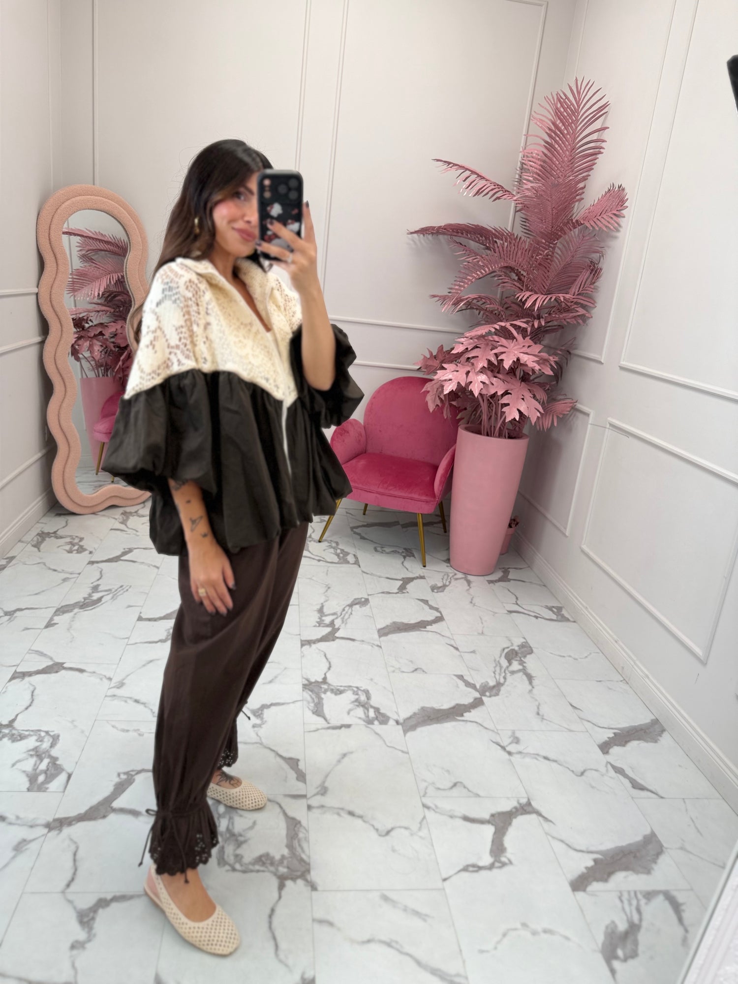 Giacca bomber “Crochet” LIP