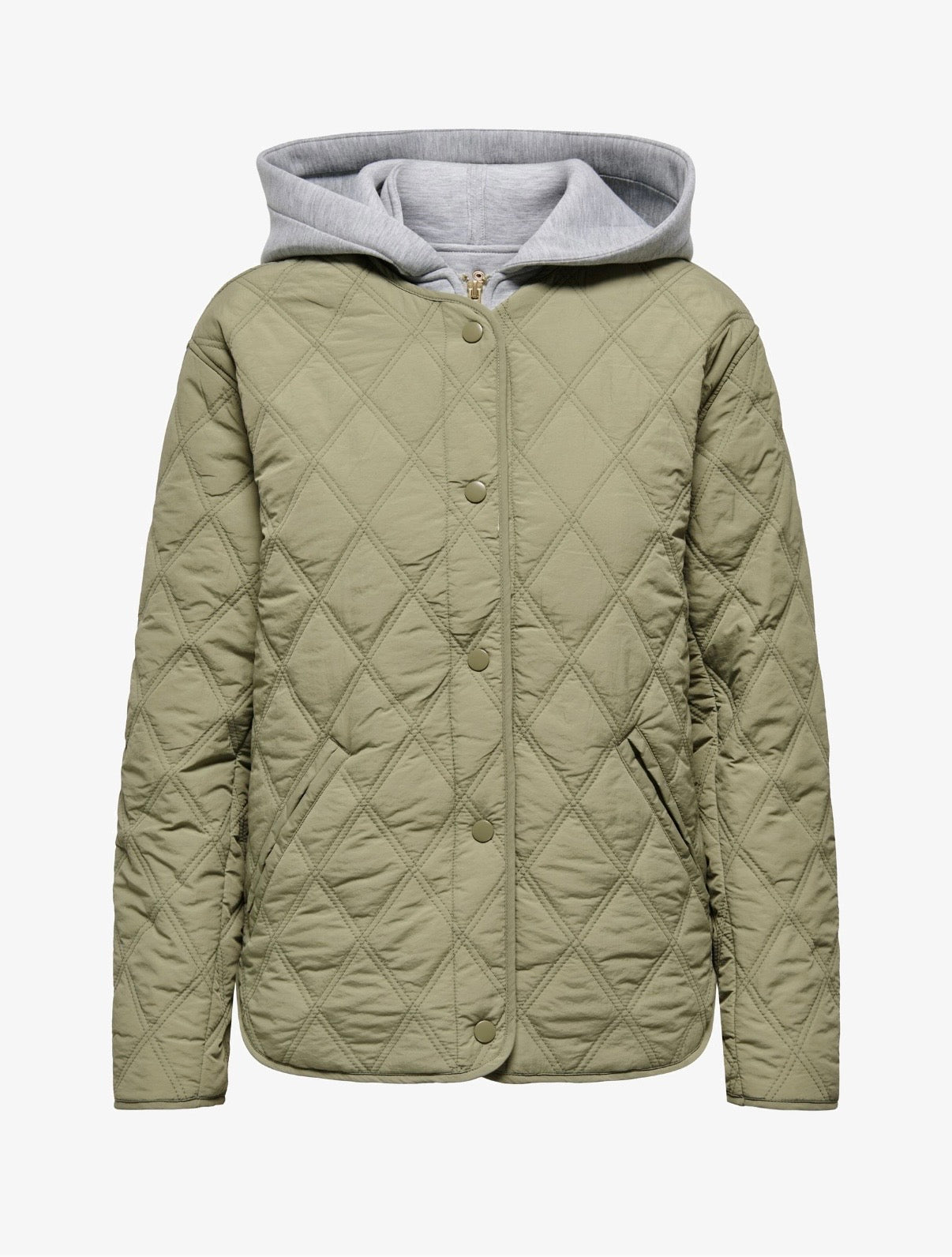 Giacca trapuntata con cappuccio “Risso” ONLY