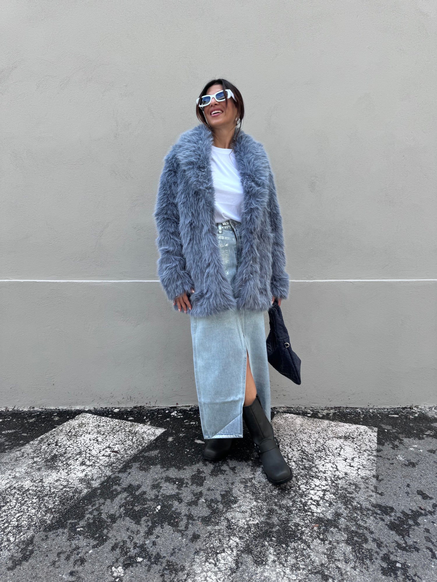 Gonna longuette “Silver”  GLAMOROUS