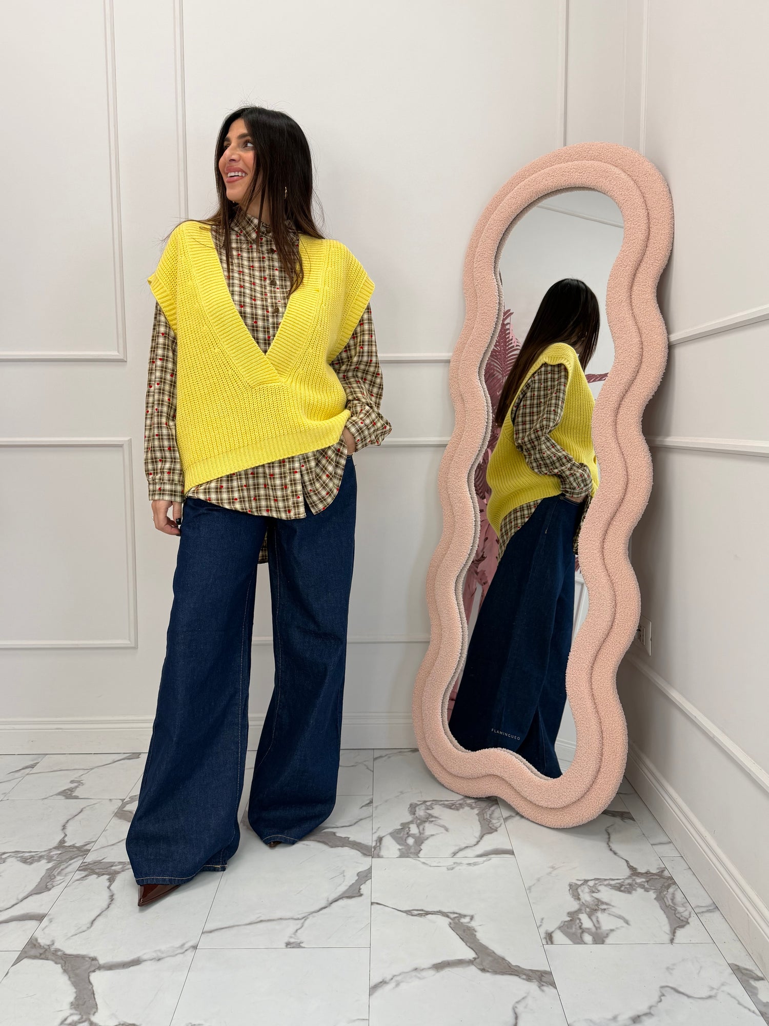 Gilet in maglia “Cara” LUMINA