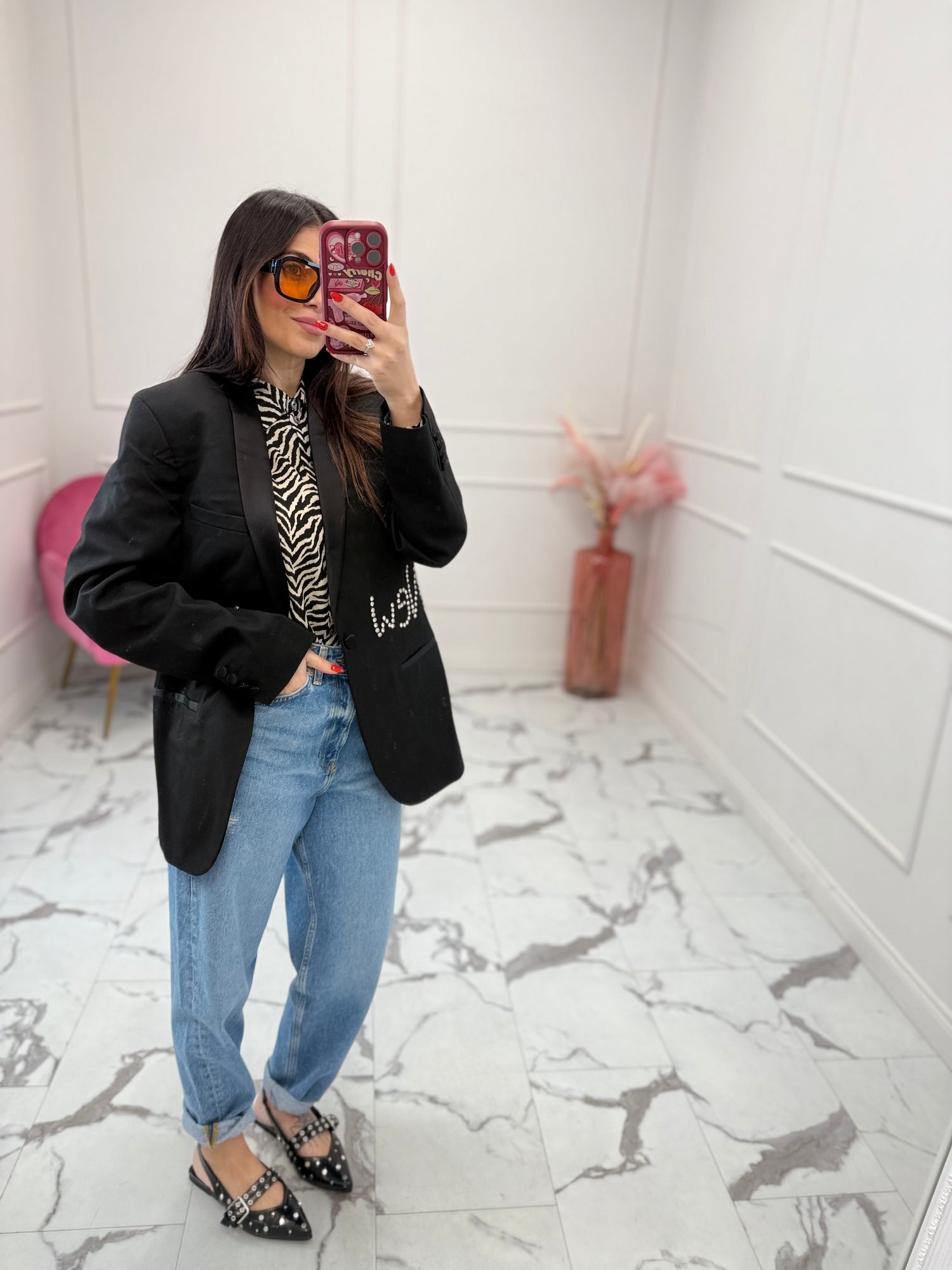Blazer vintage “New York” VICOLO