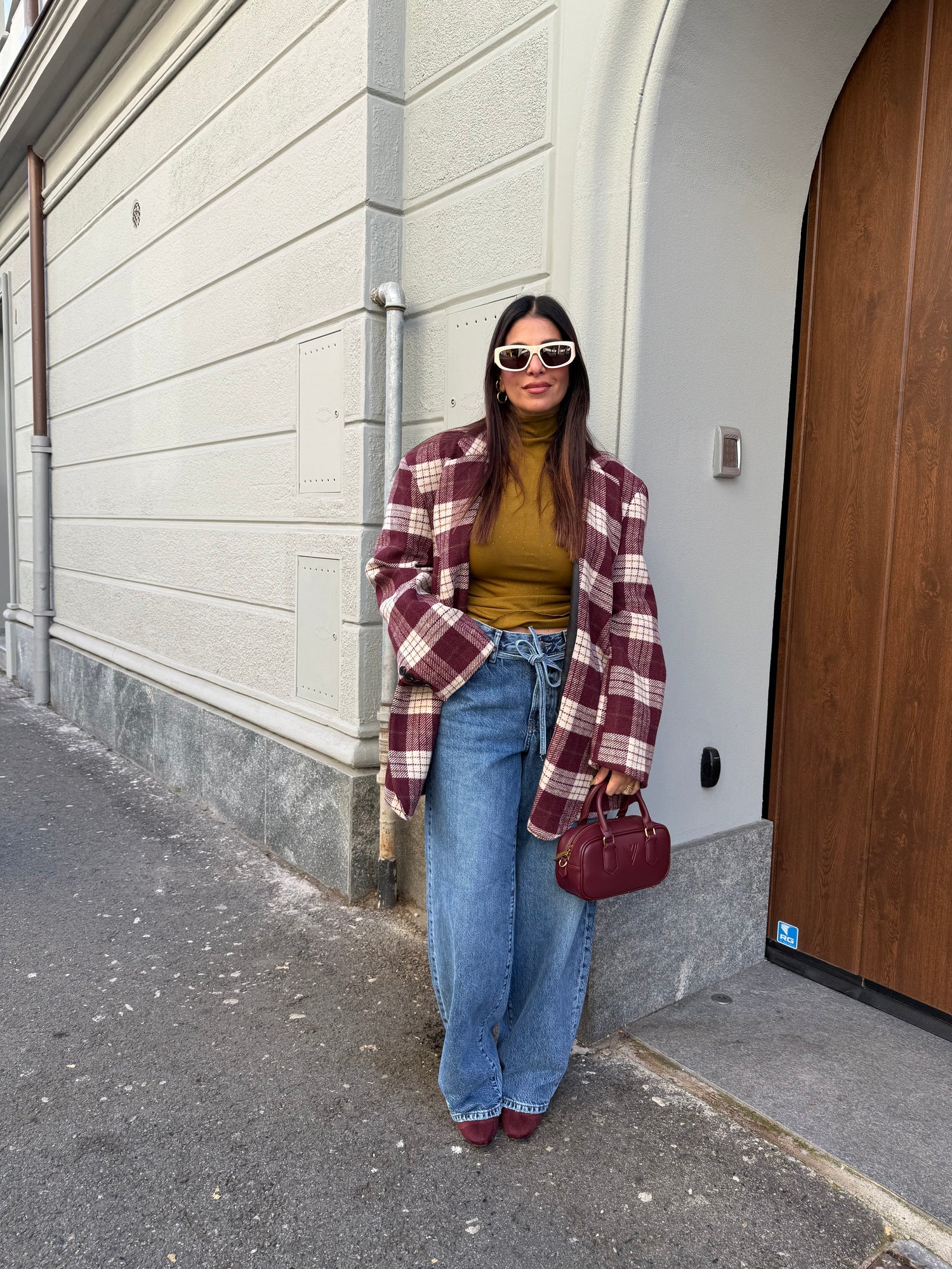 Blazer coat over “British” LUMINA