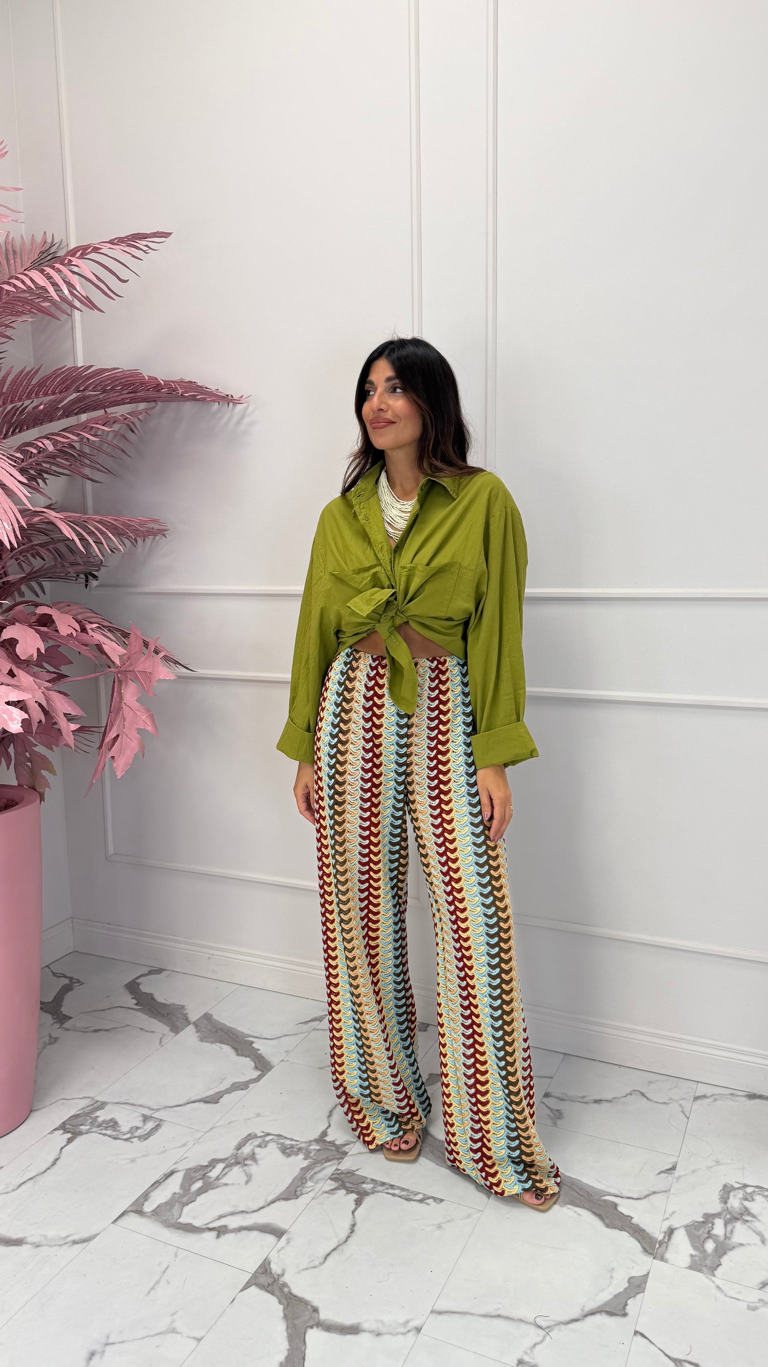 Pantalone crochet “Eivissa” LIP