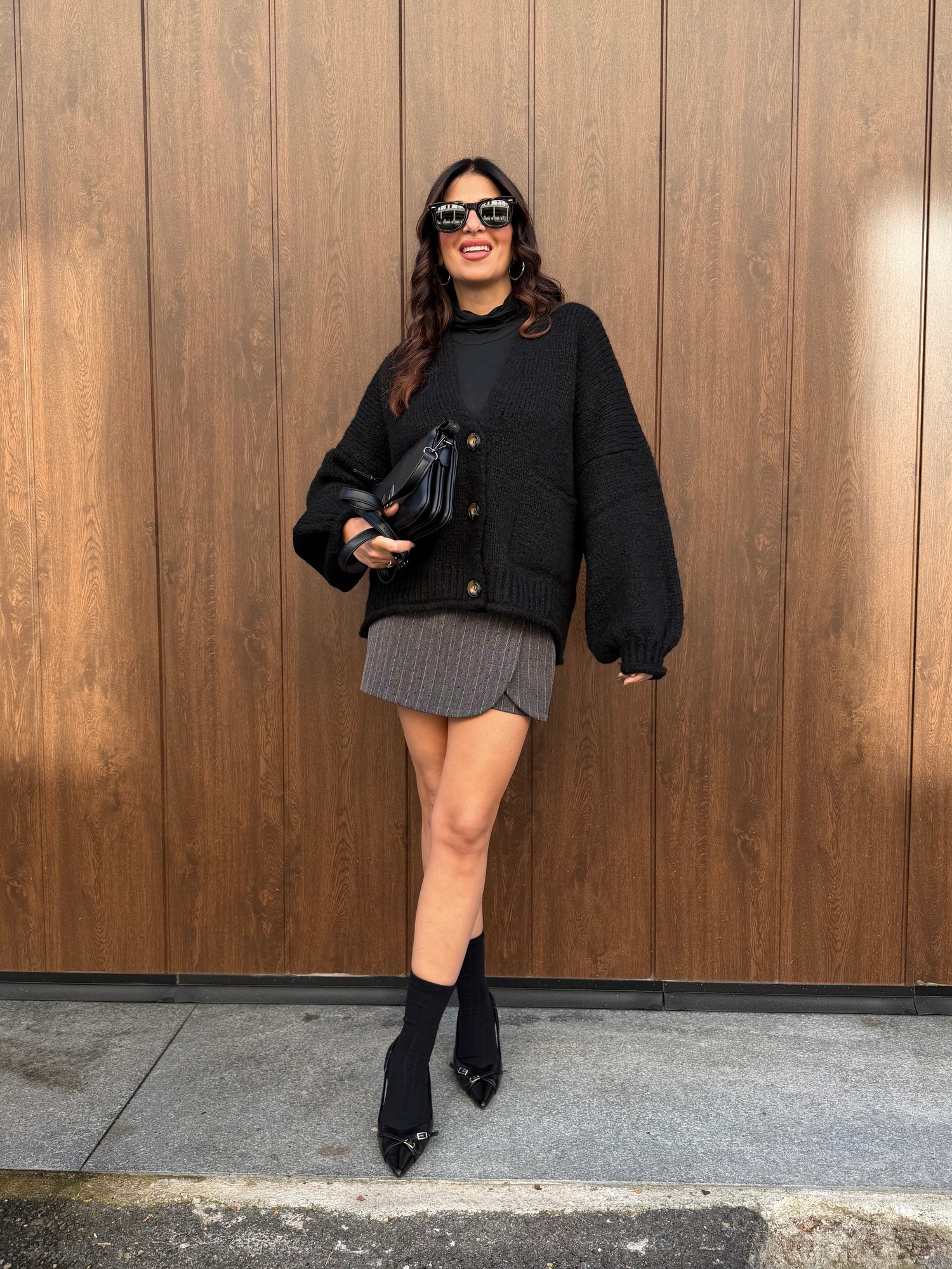 Cardigan in maglia bottoni HAVE ONE