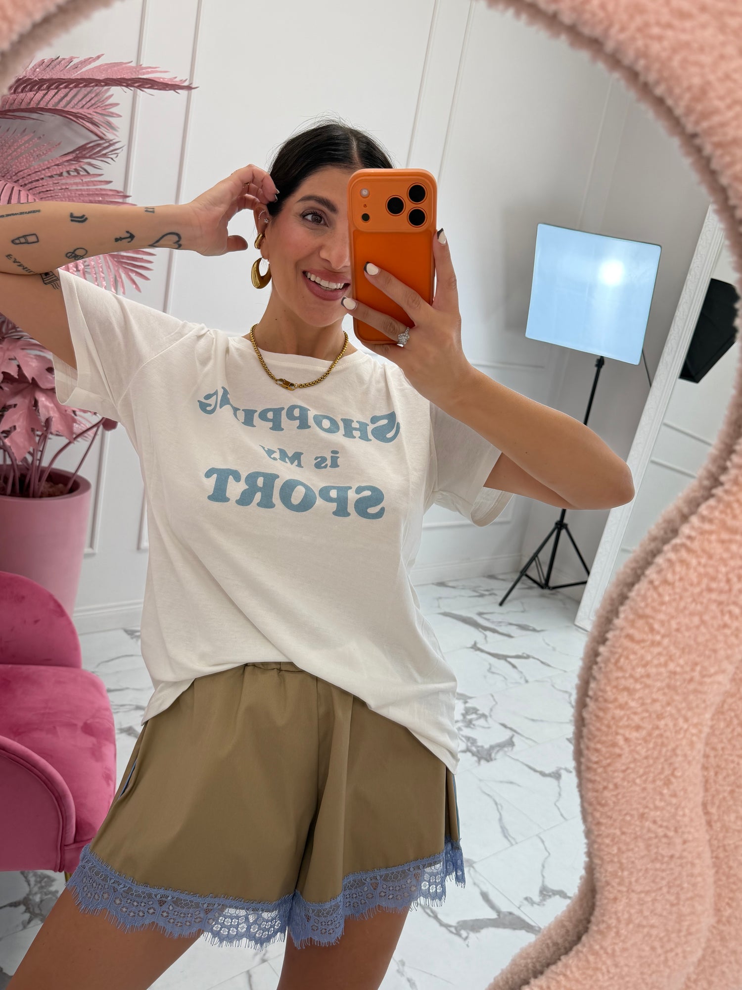 T-shirt “Shopping is my sport” VIC BEE