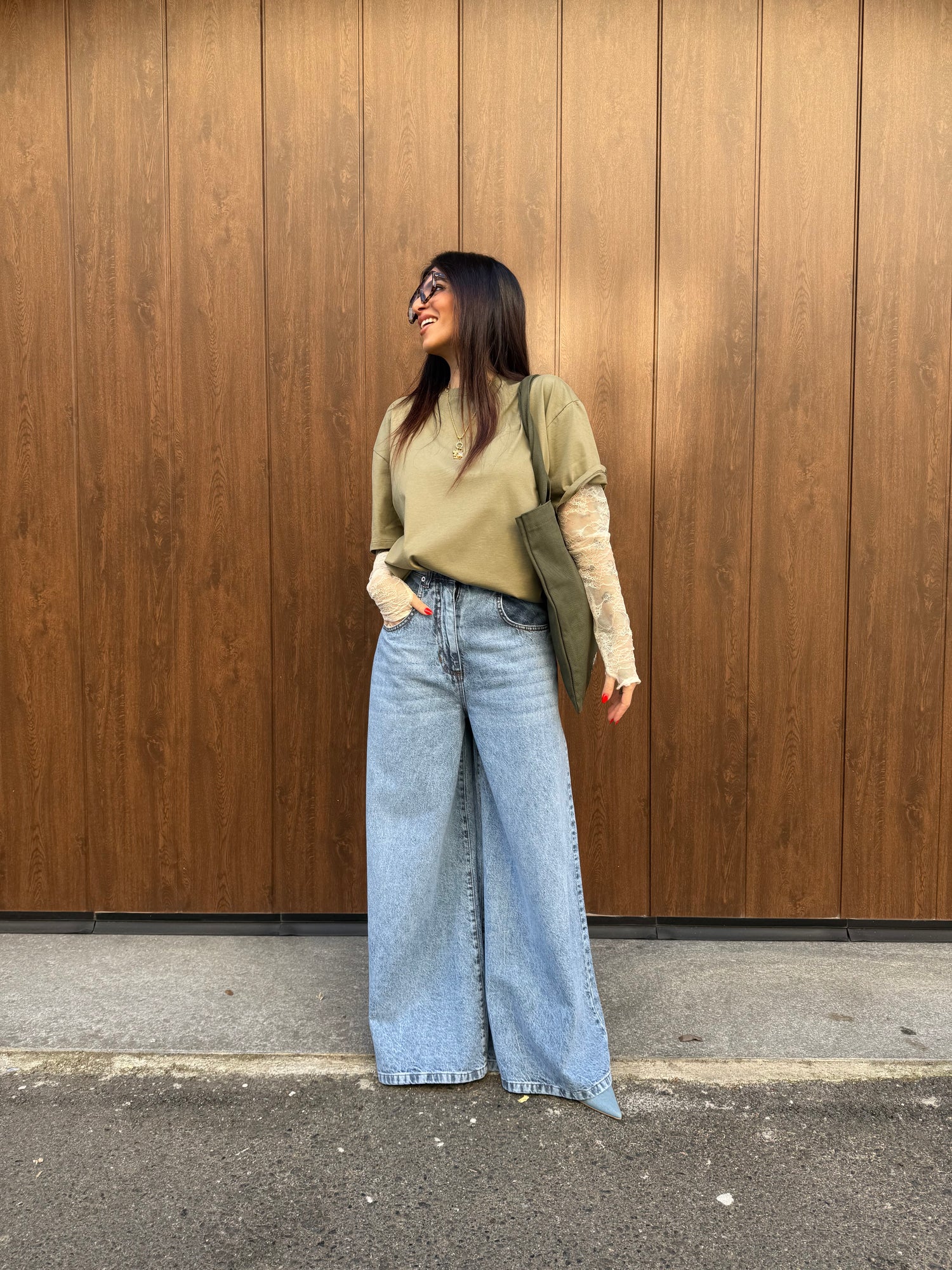 Jeans palazzo HAVE ONE