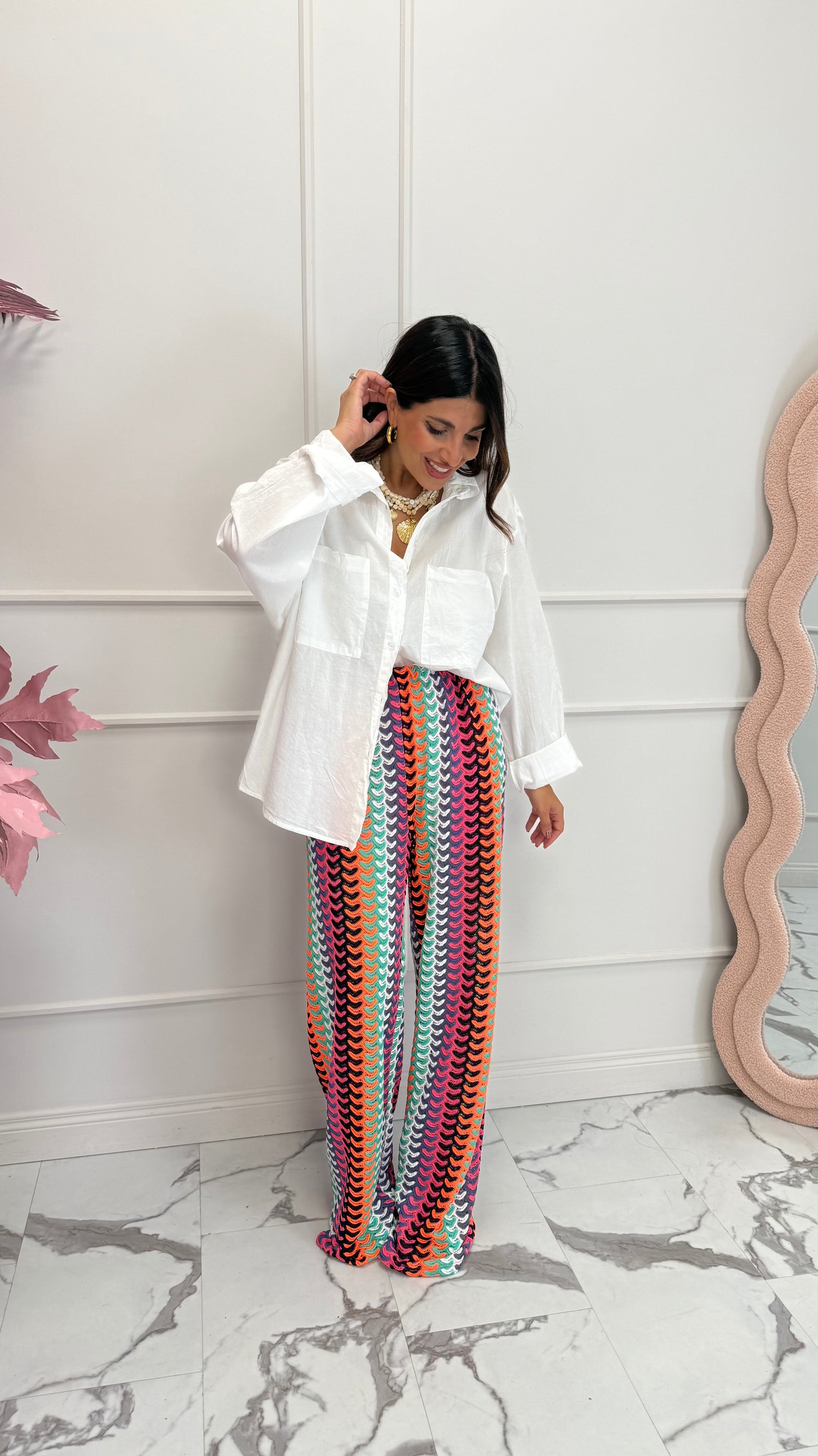 Pantalone crochet “Eivissa” LIP