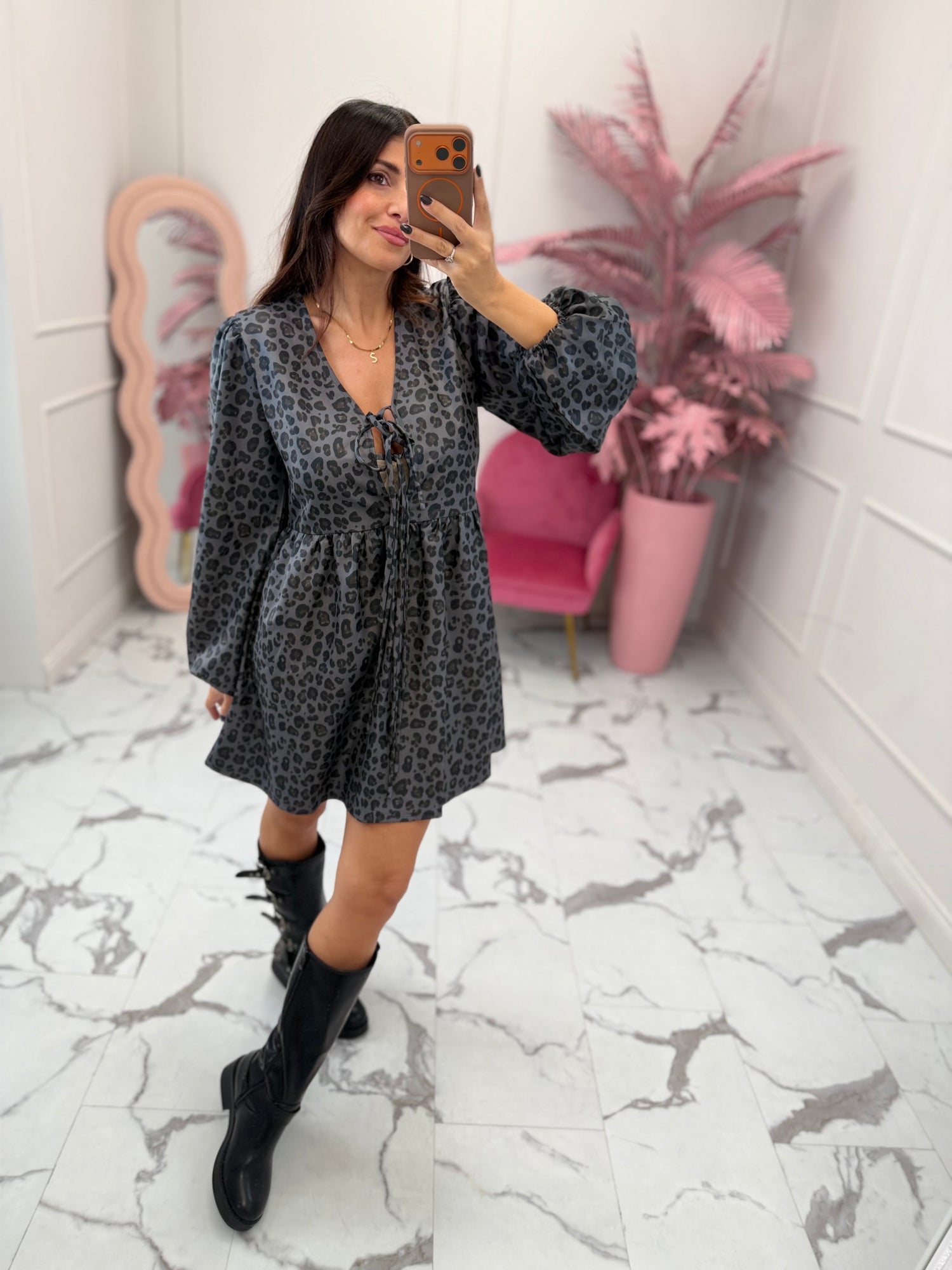 Abito “Grey Leo” GLAMOROUS