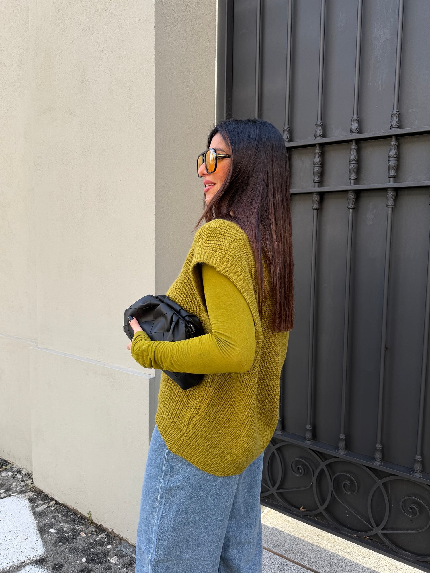 Gilet in maglia “Cara” LUMINA