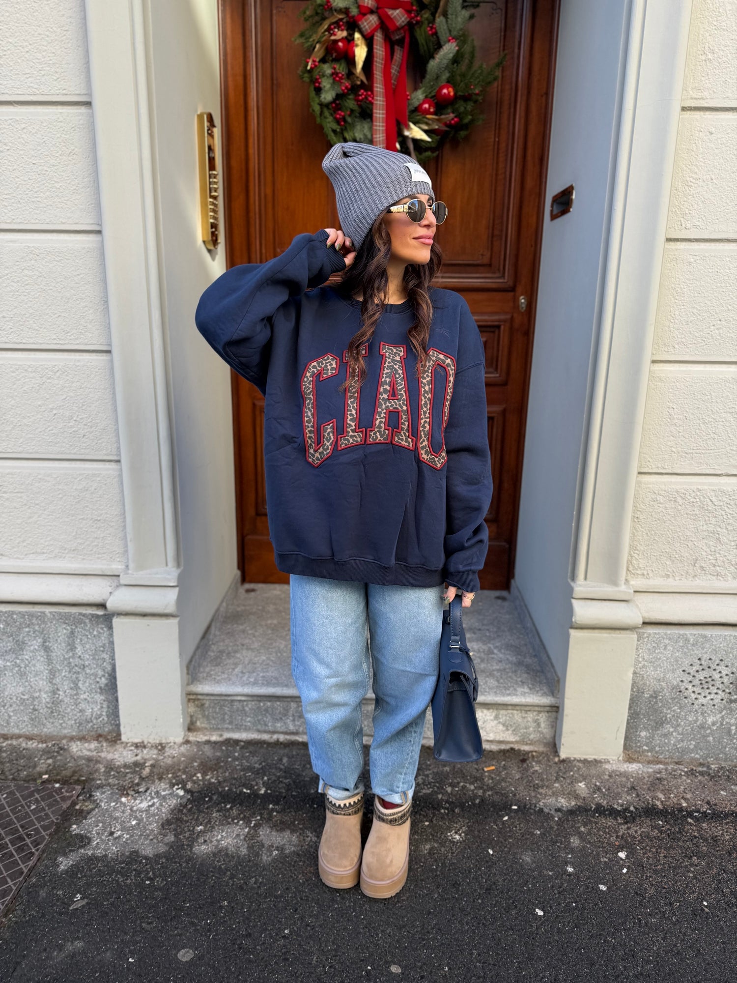 Jeans mom “Lisbon medium blue” JJXX