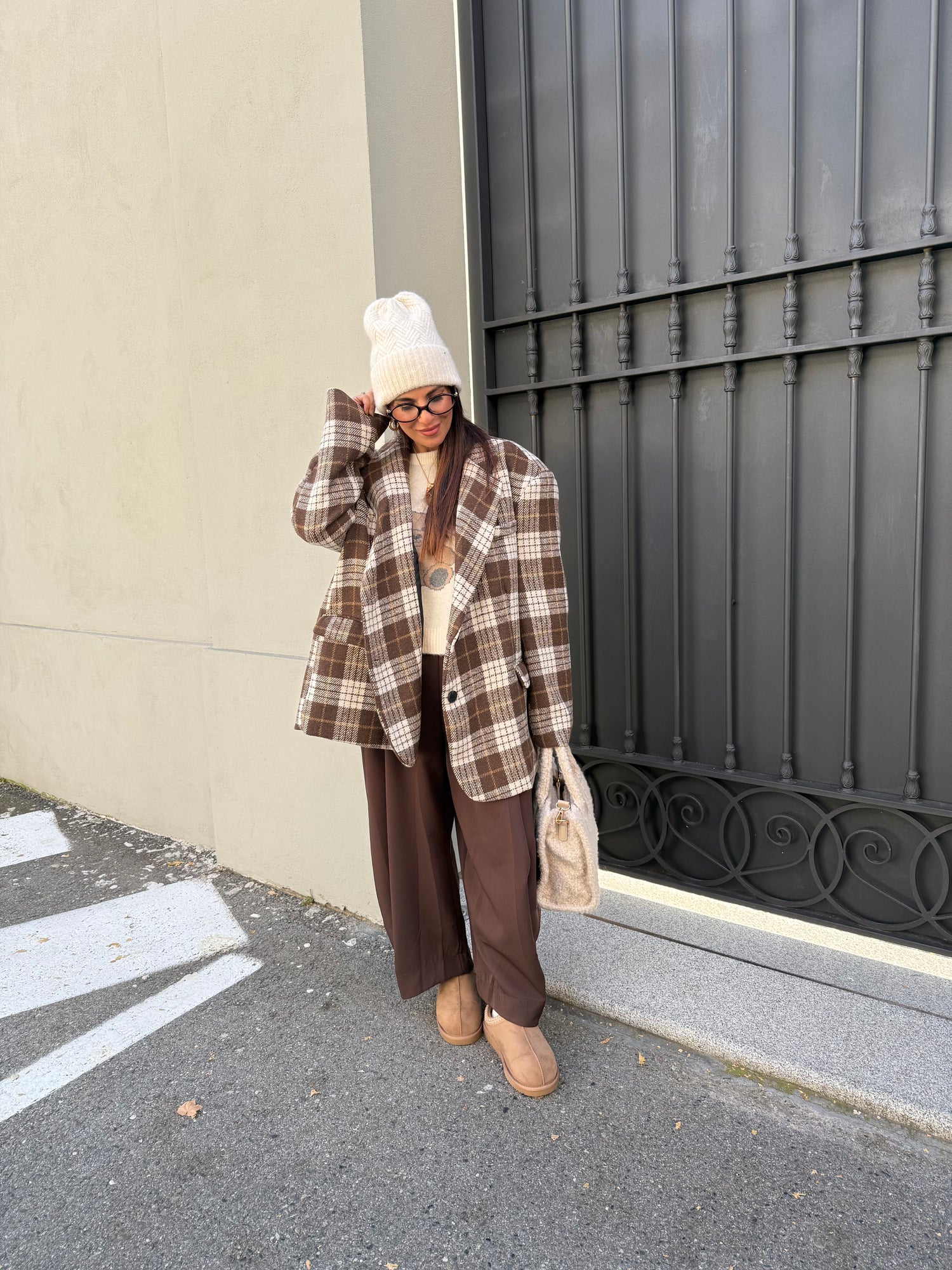 Blazer coat over “British” LUMINA