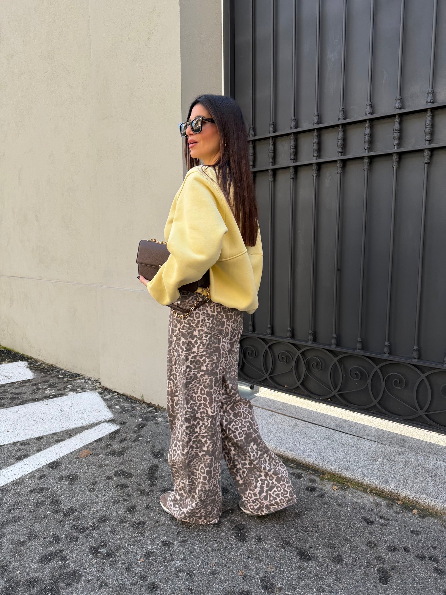 Felpa girocollo “Colours” LUMINA