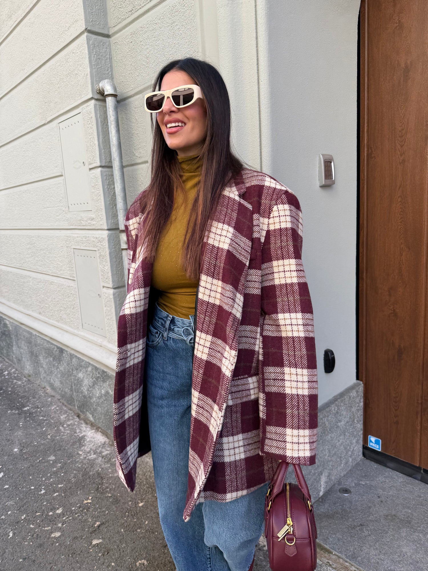 Blazer coat over “British” LUMINA