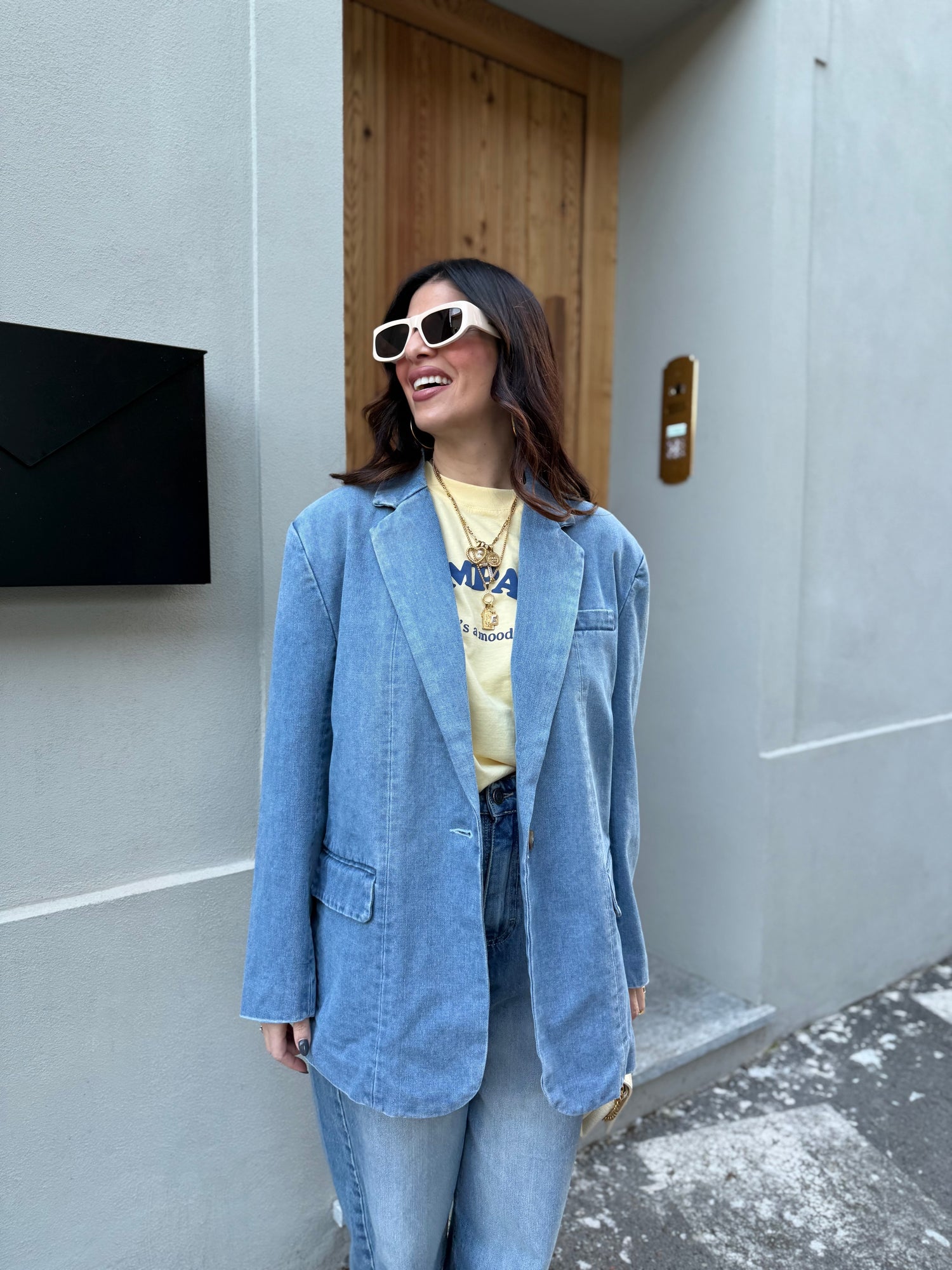 Blazer denim “Cory” ONLY