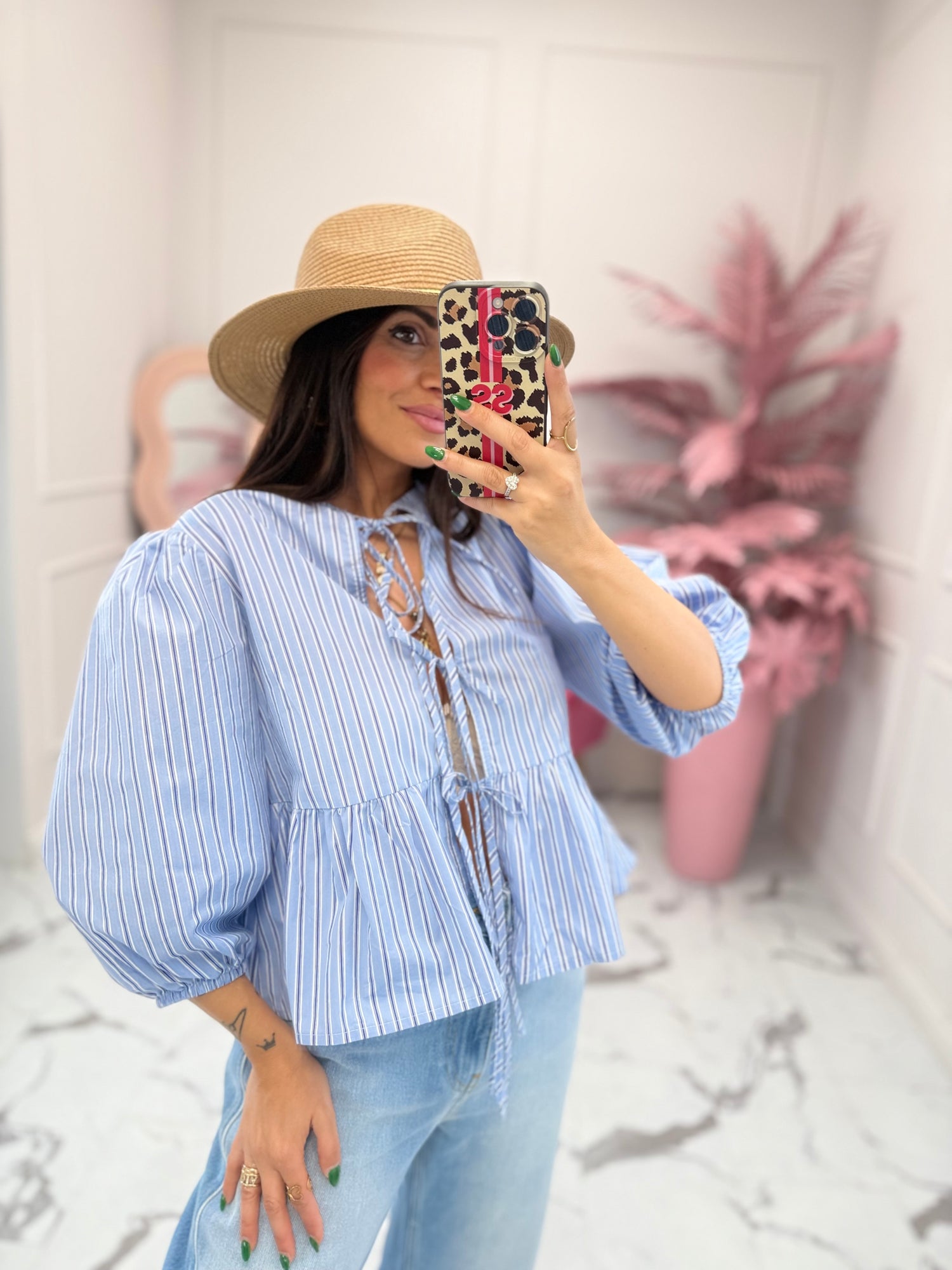 Blusa “Popeline” GLAMOROUS
