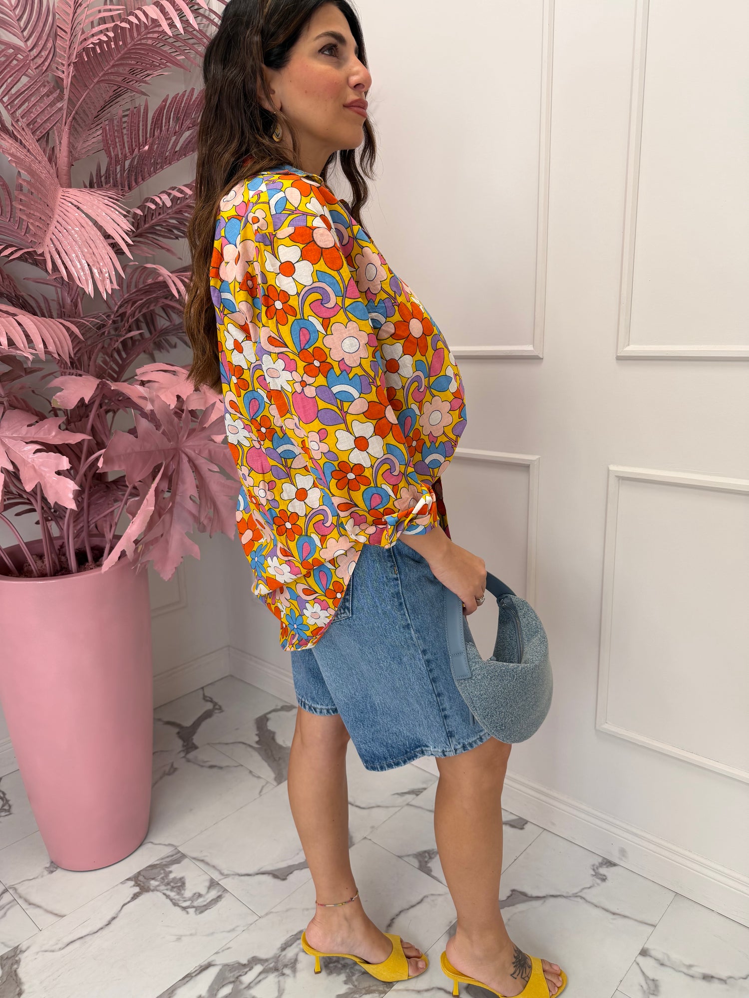 Chemisier “Flower power” COMPANIA FANTASTICA