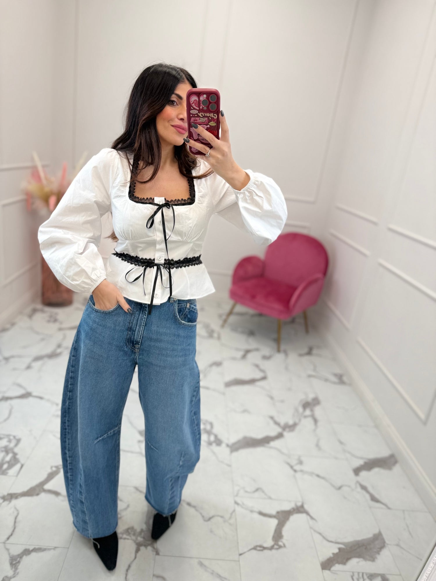 Camicia “Coquette” GLAMOROUS