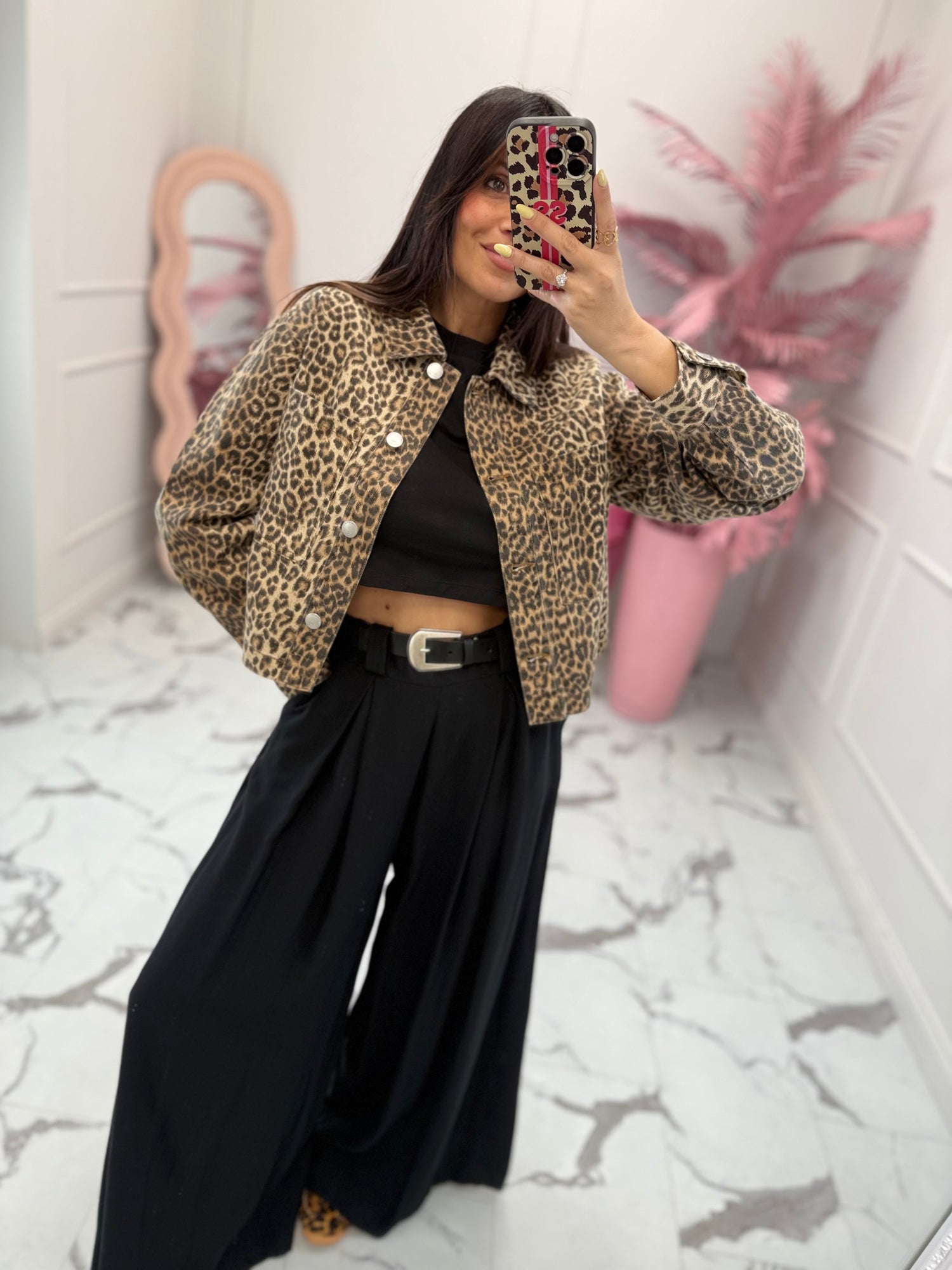 Giacca crop “Naomi” ONLY