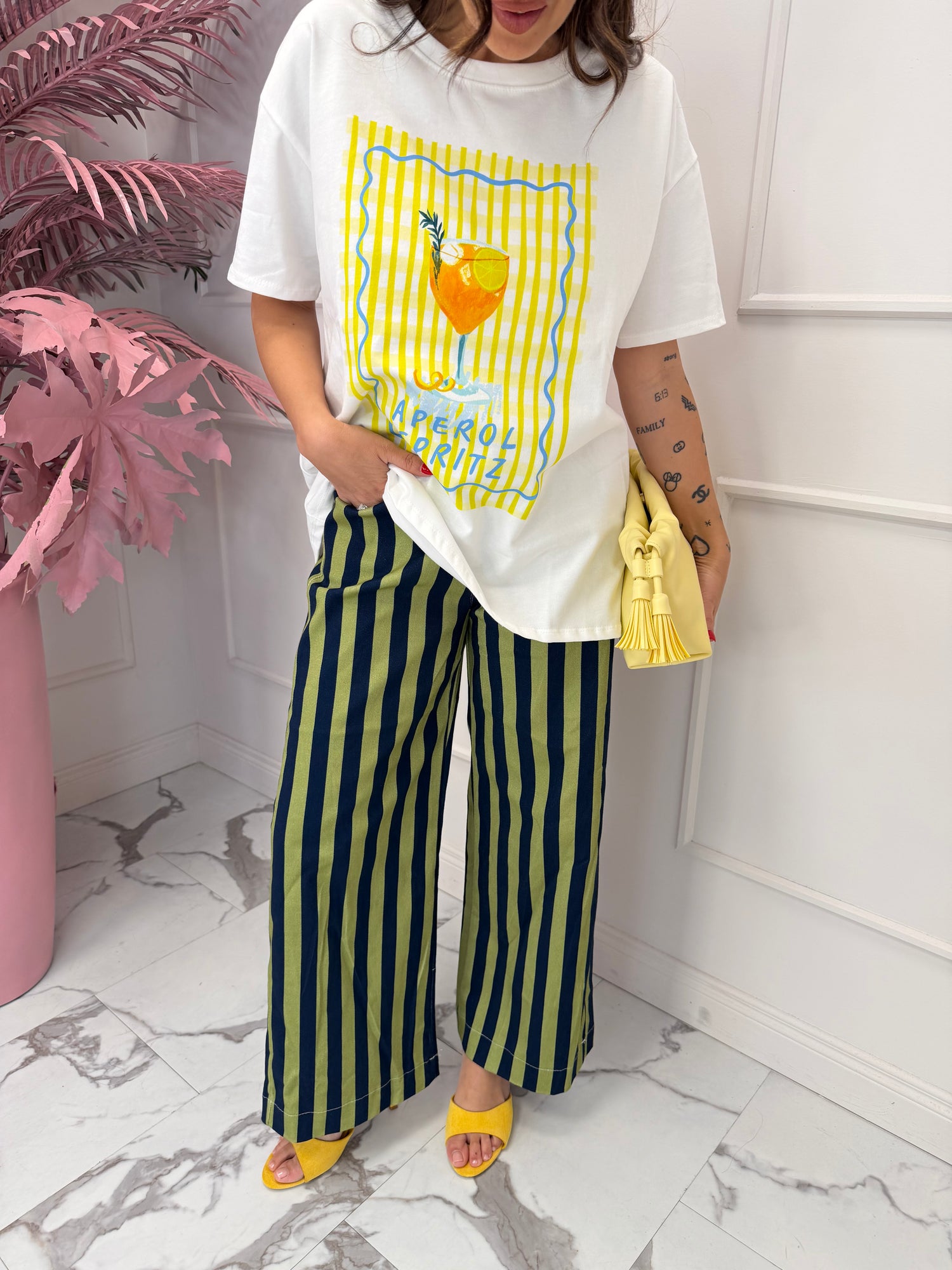 Pantalone cotone “Icecream” LIP