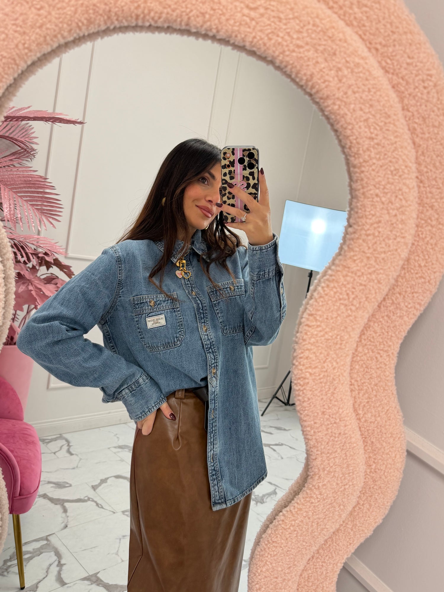 Camicia denim GUESS JEANS