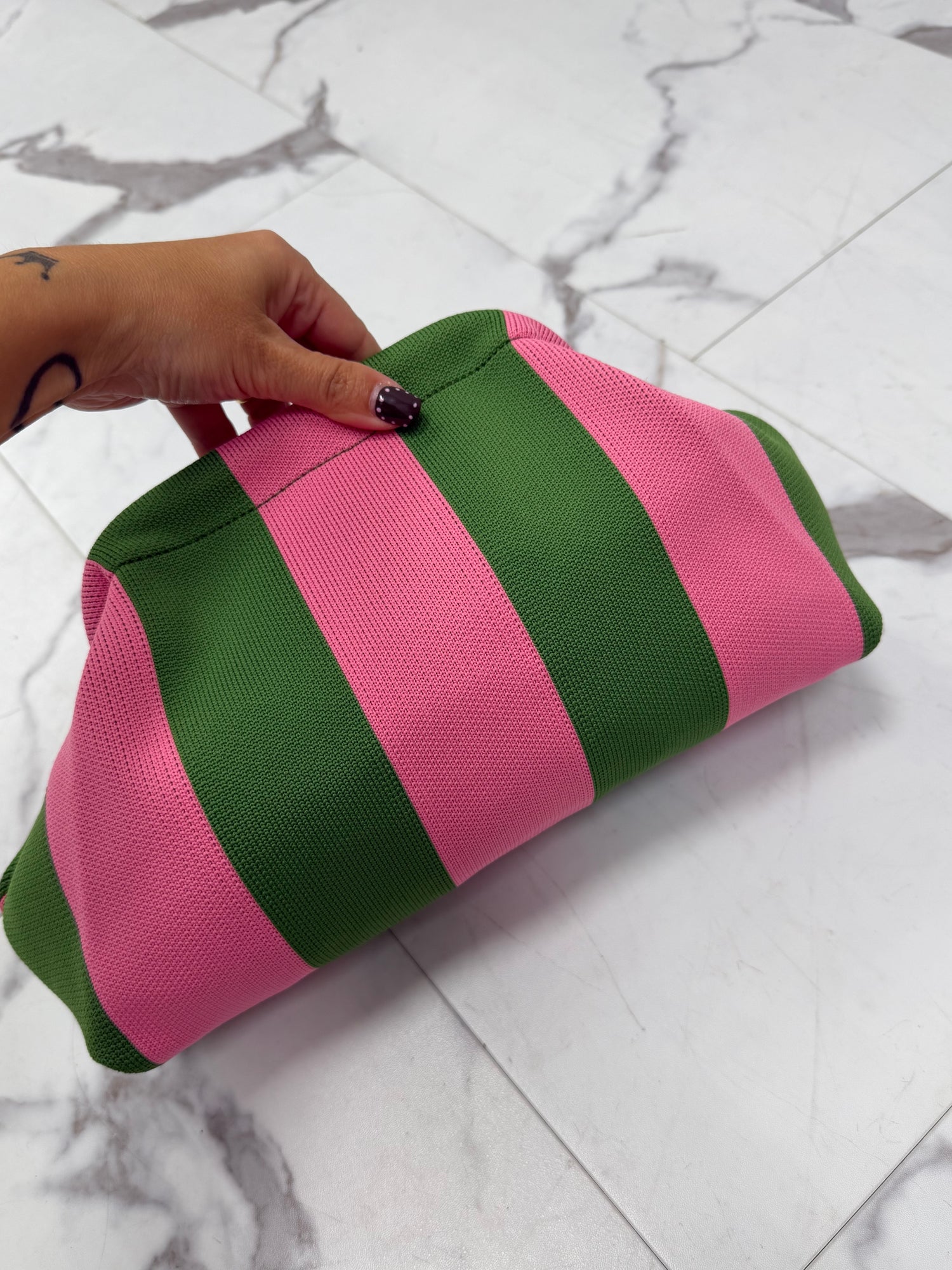 Borsa pouch  “Millerighe” LIP