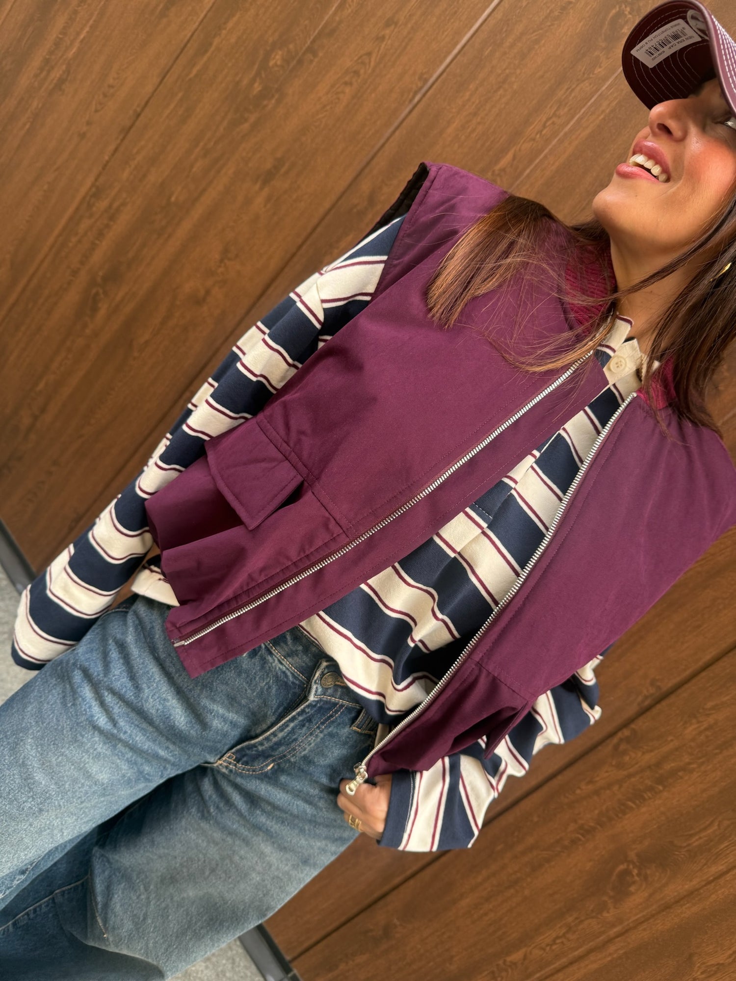 Gilet bomber “Vera” LUMINA