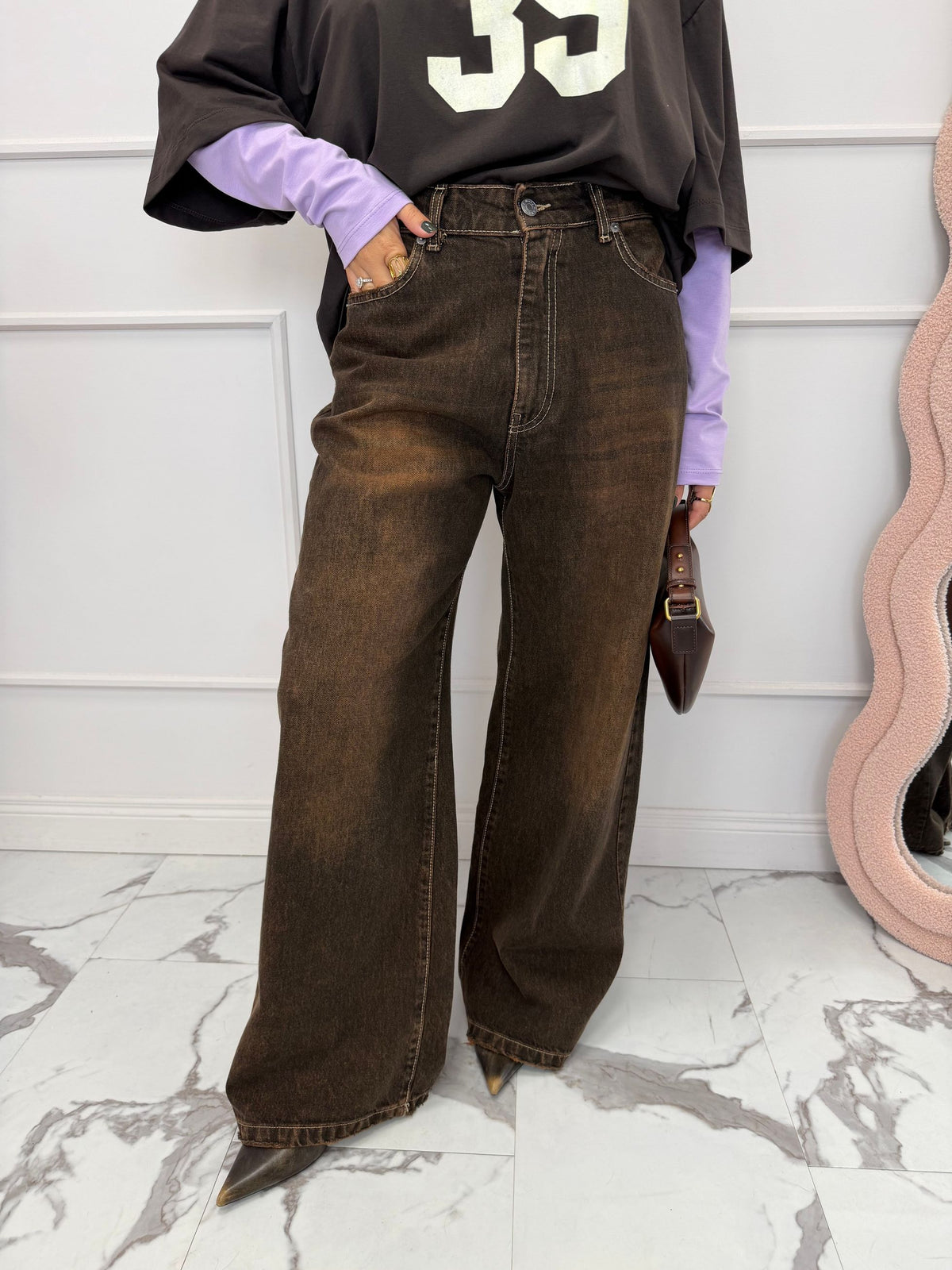 Jeans wide leg Amelie HAVEONE