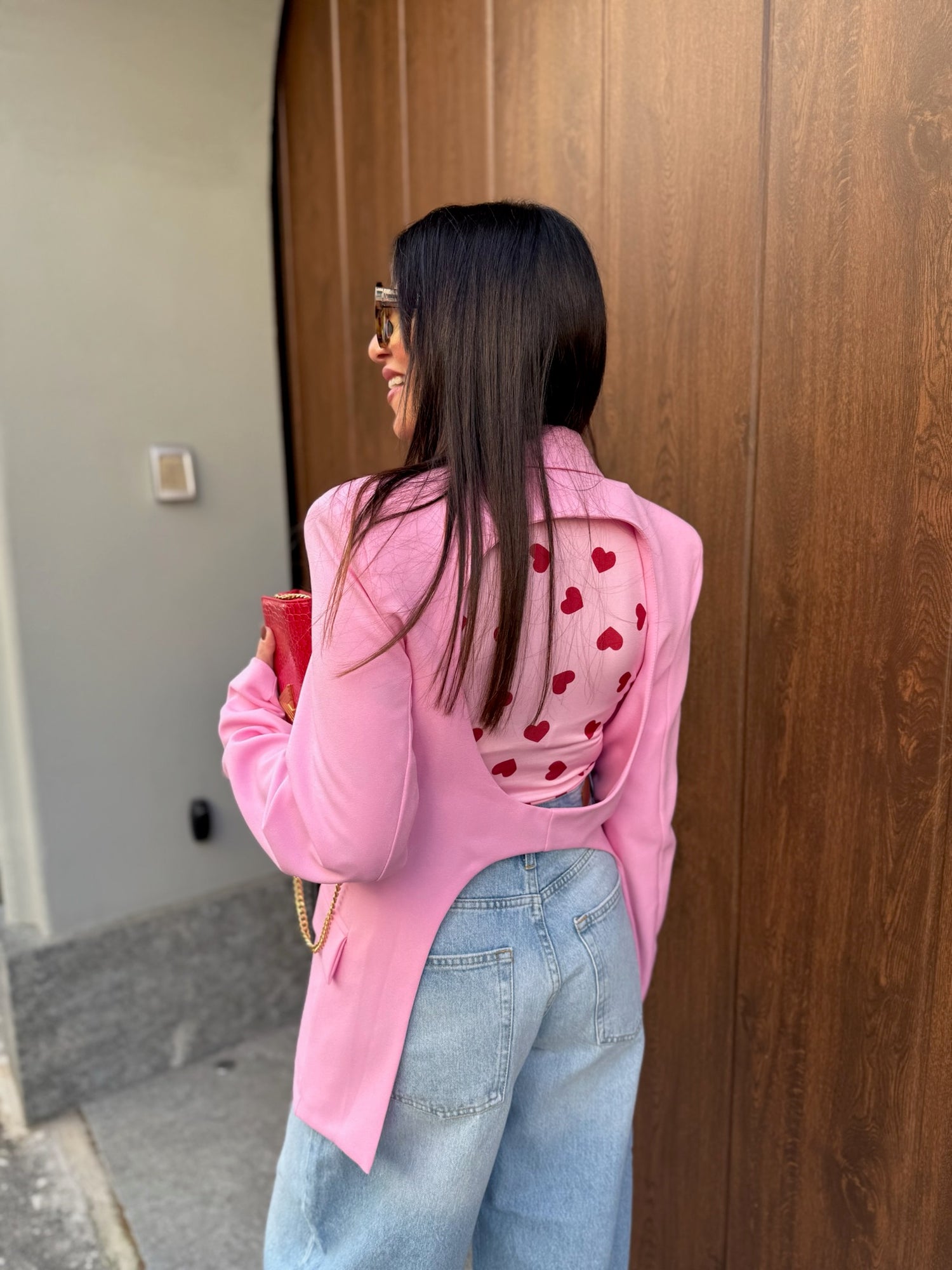 Blazer cut out “Barbie” LUMINA