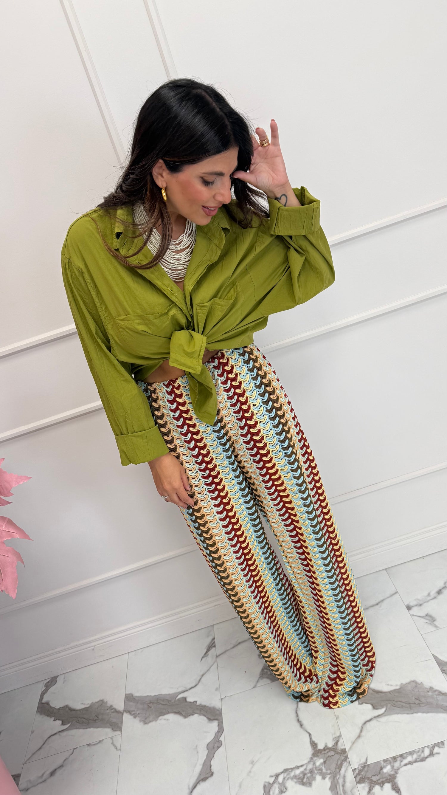 Pantalone crochet “Eivissa” LIP