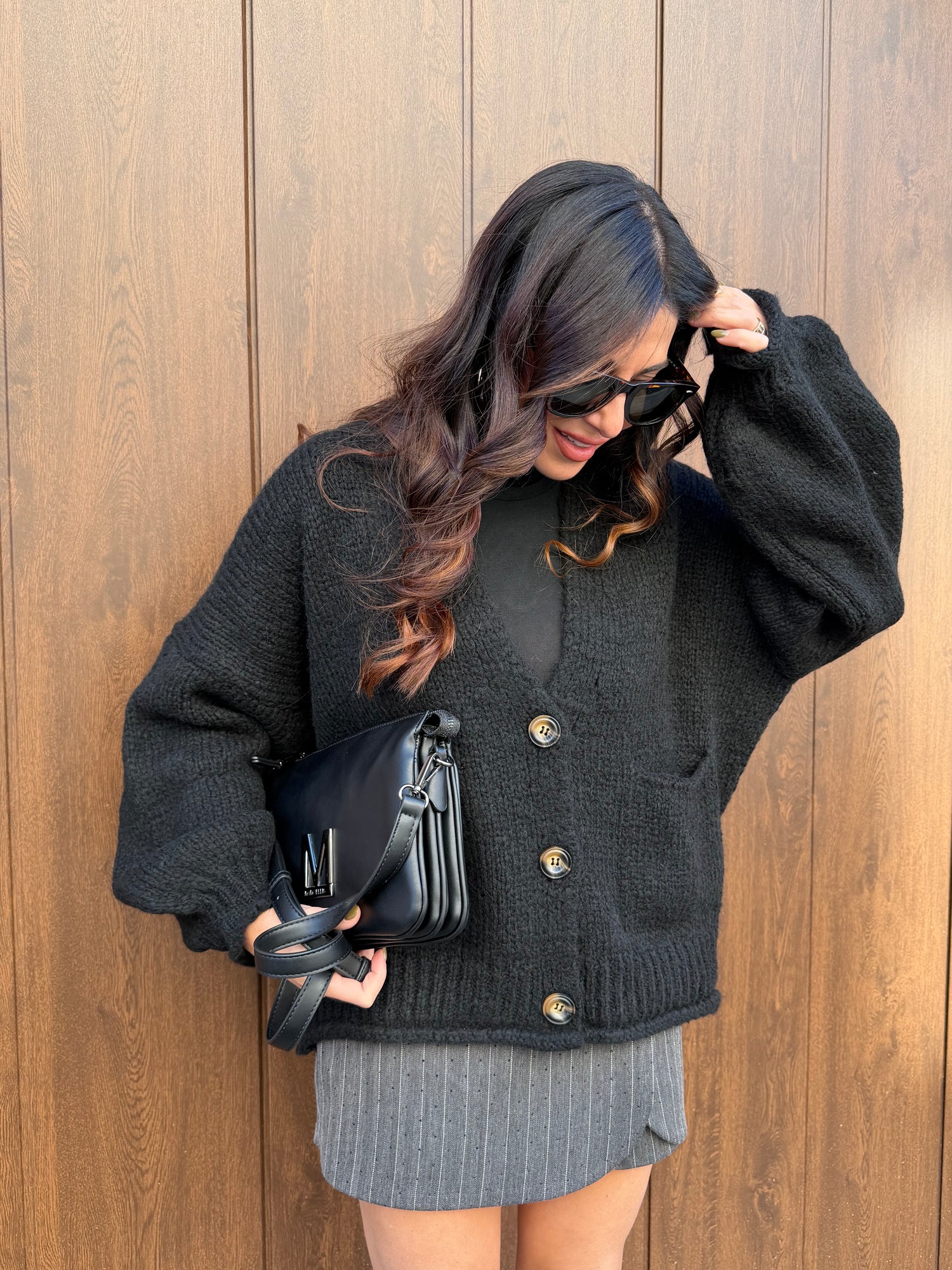 Cardigan in maglia bottoni HAVE ONE