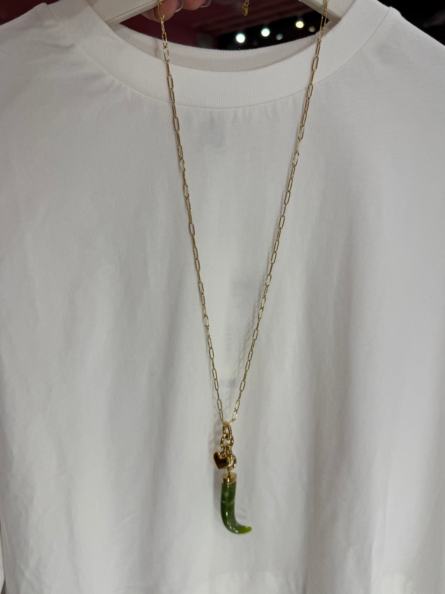 Collana lunga “Corno” LIP