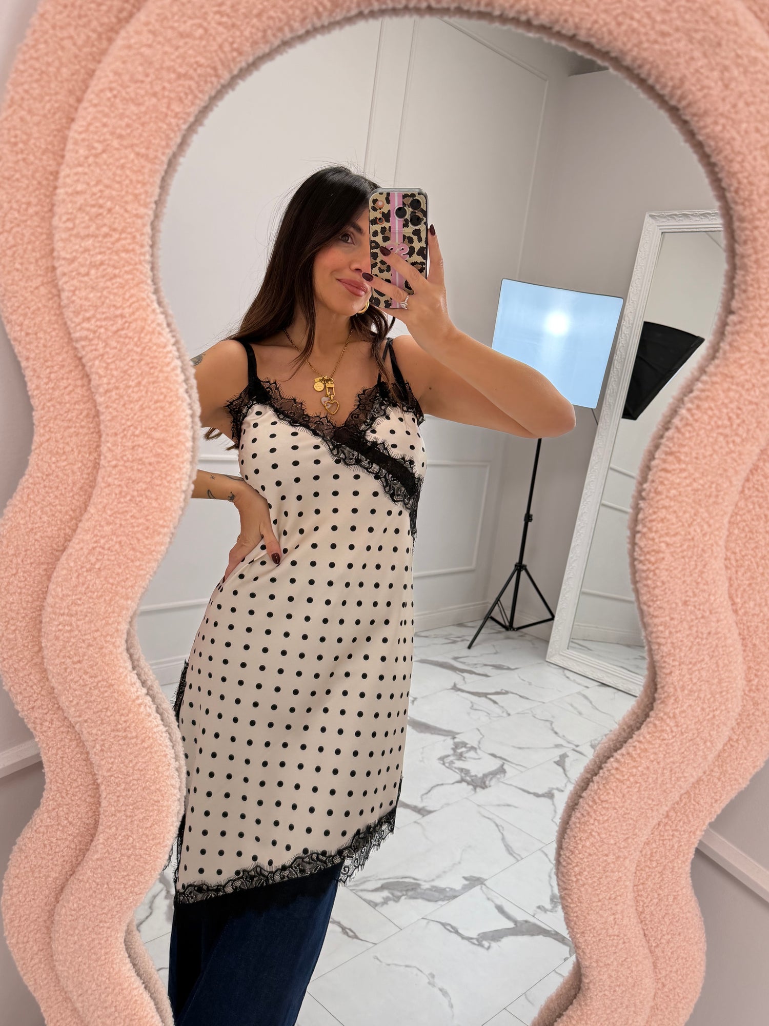 Abito sottoveste pois LIP