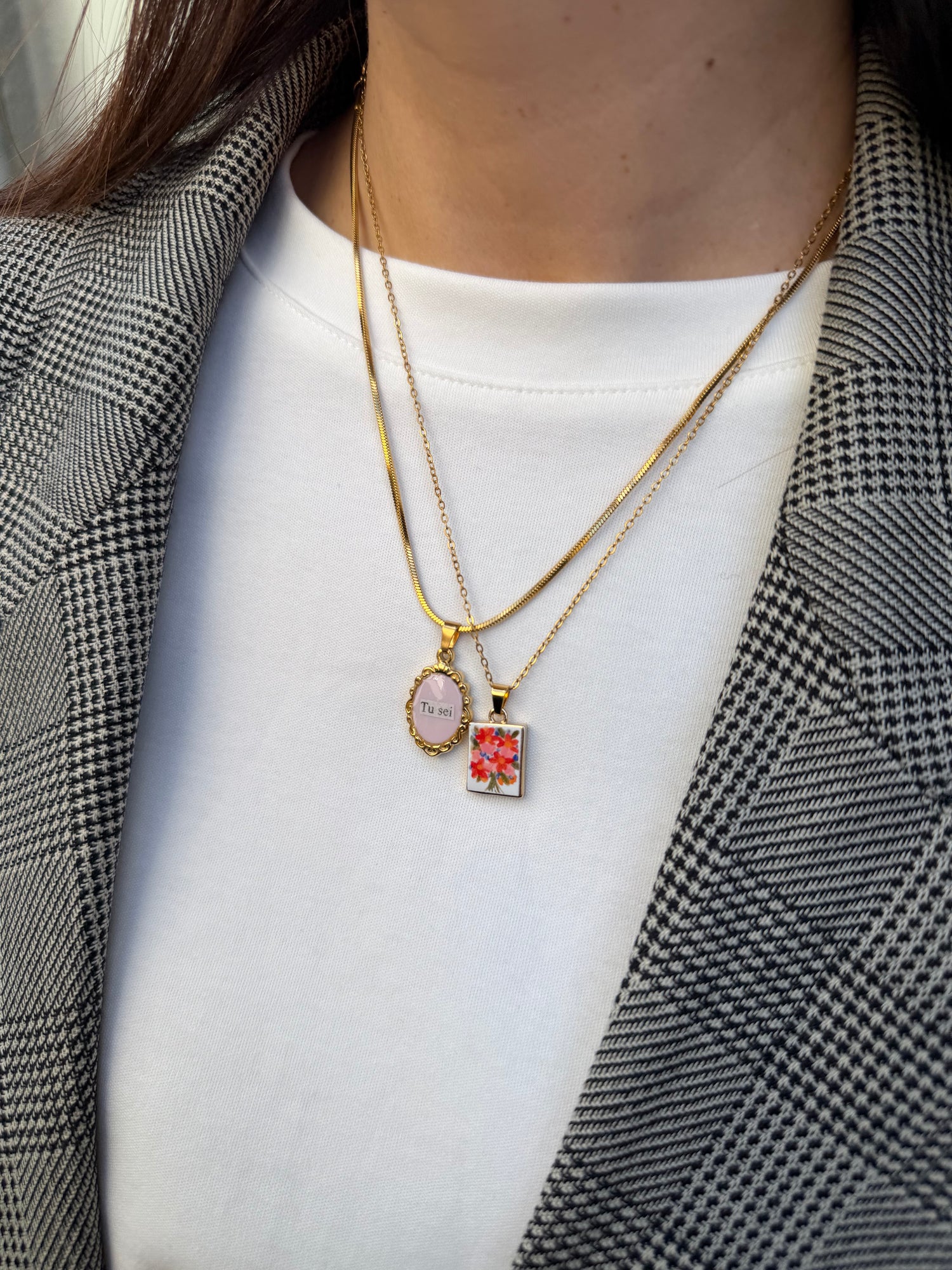 Collana “Tu sei..” LIP by LunaLab