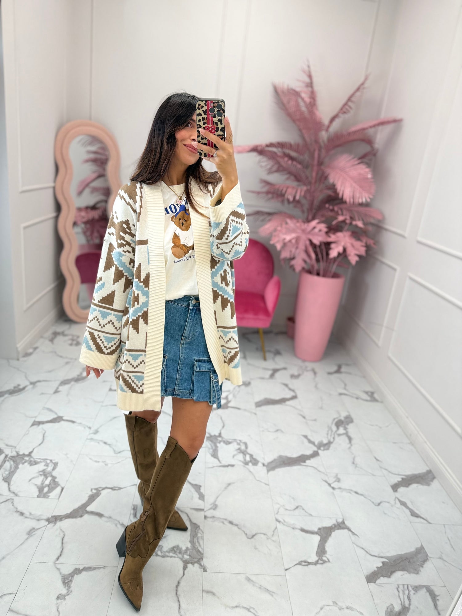 Gonna mini denim “Calia” JJXX