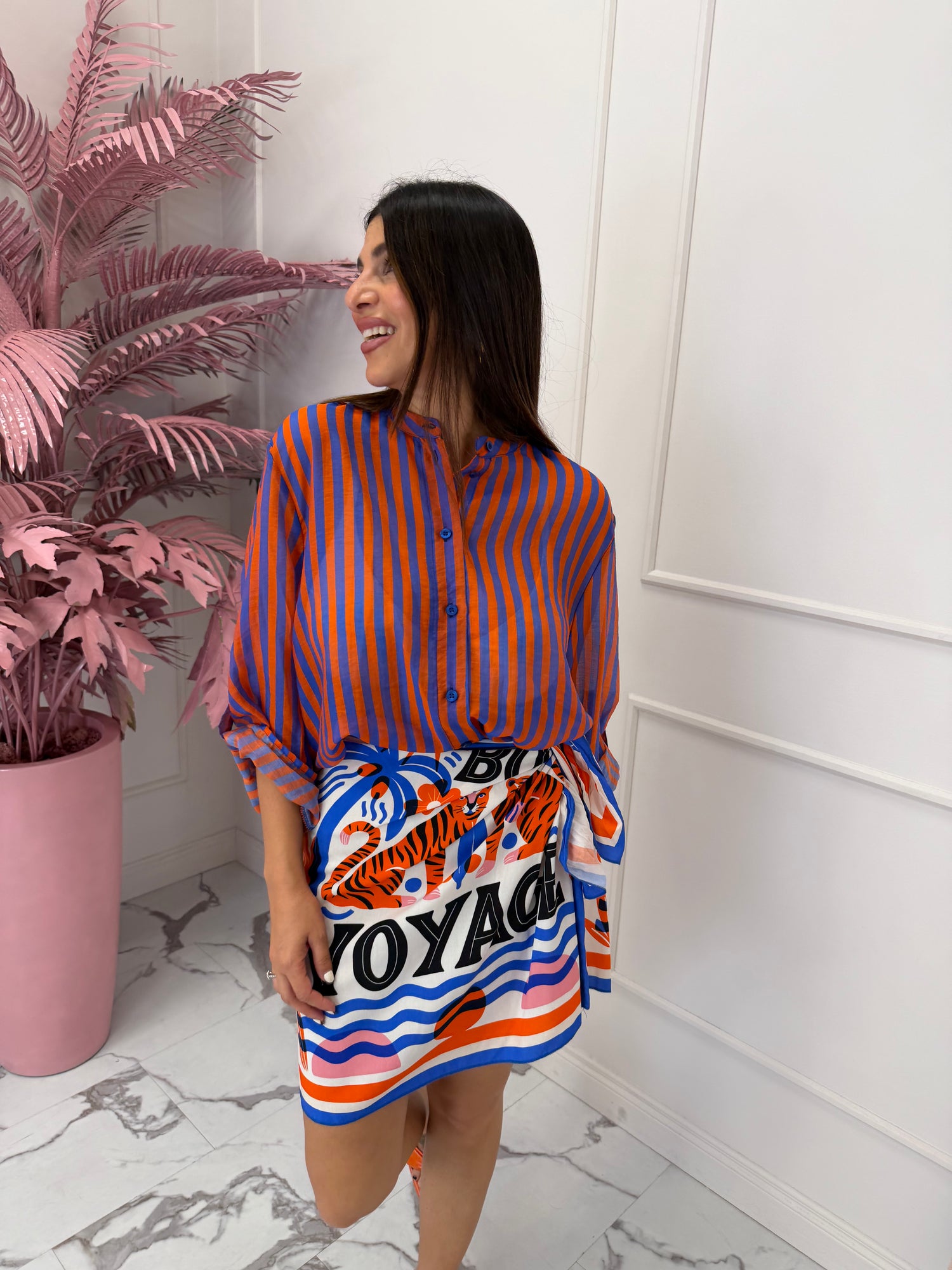 Camicia “Mini stripes” HAVE ONE