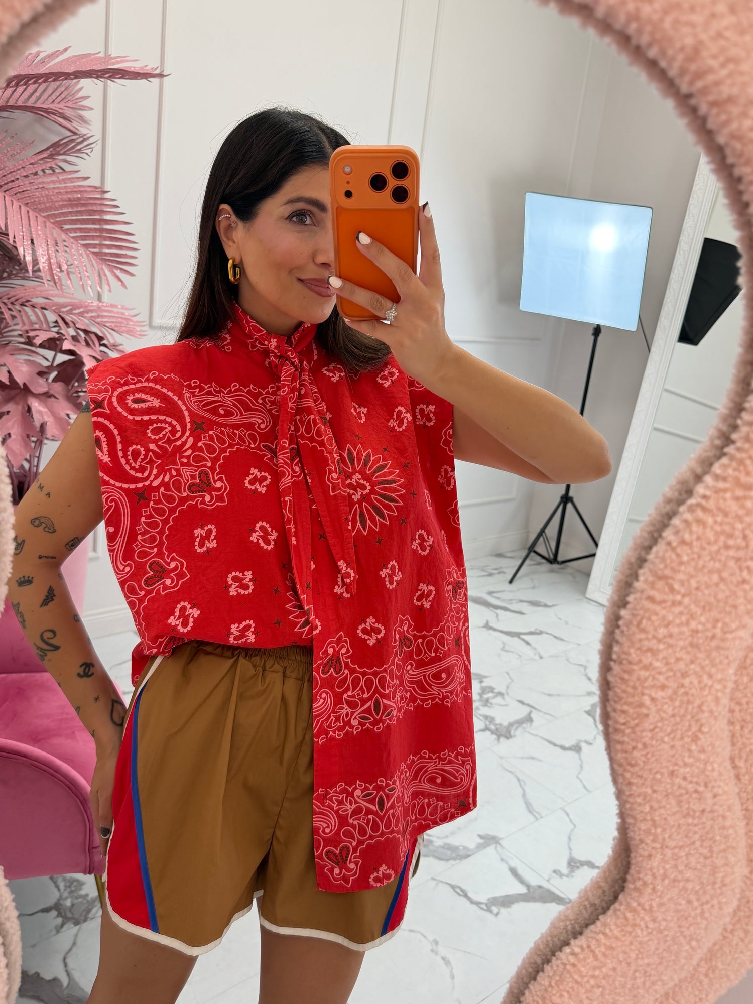 Camicia smanicata “Bandana” LIP