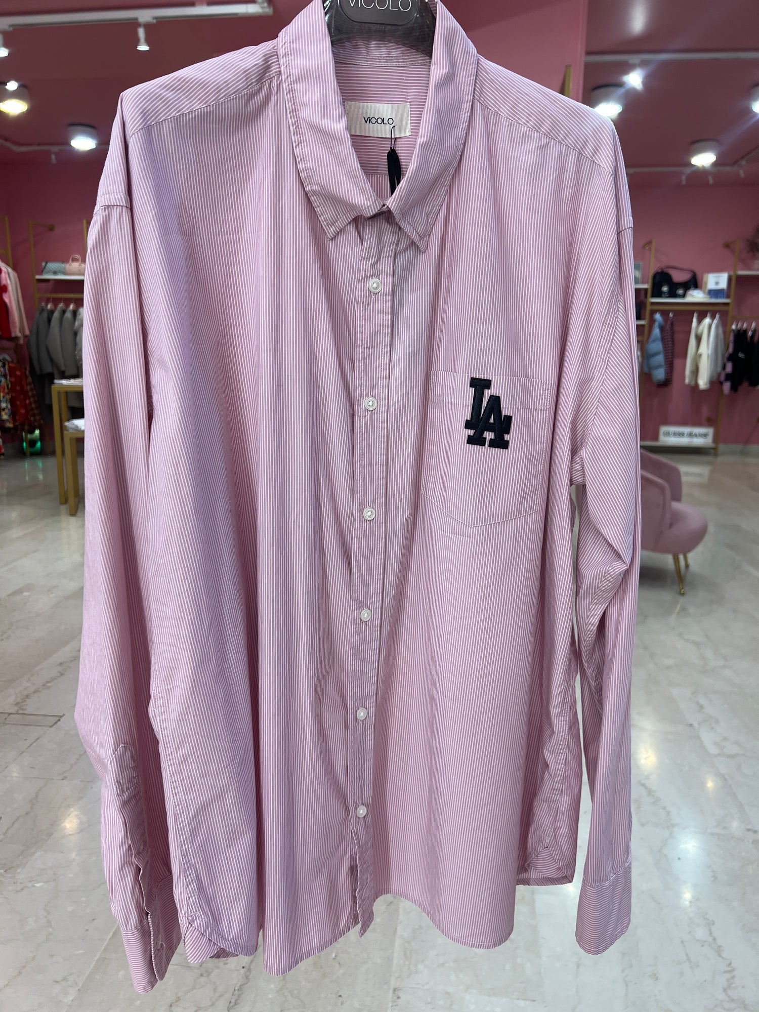 Camicia over “Pink LA” VICOLO