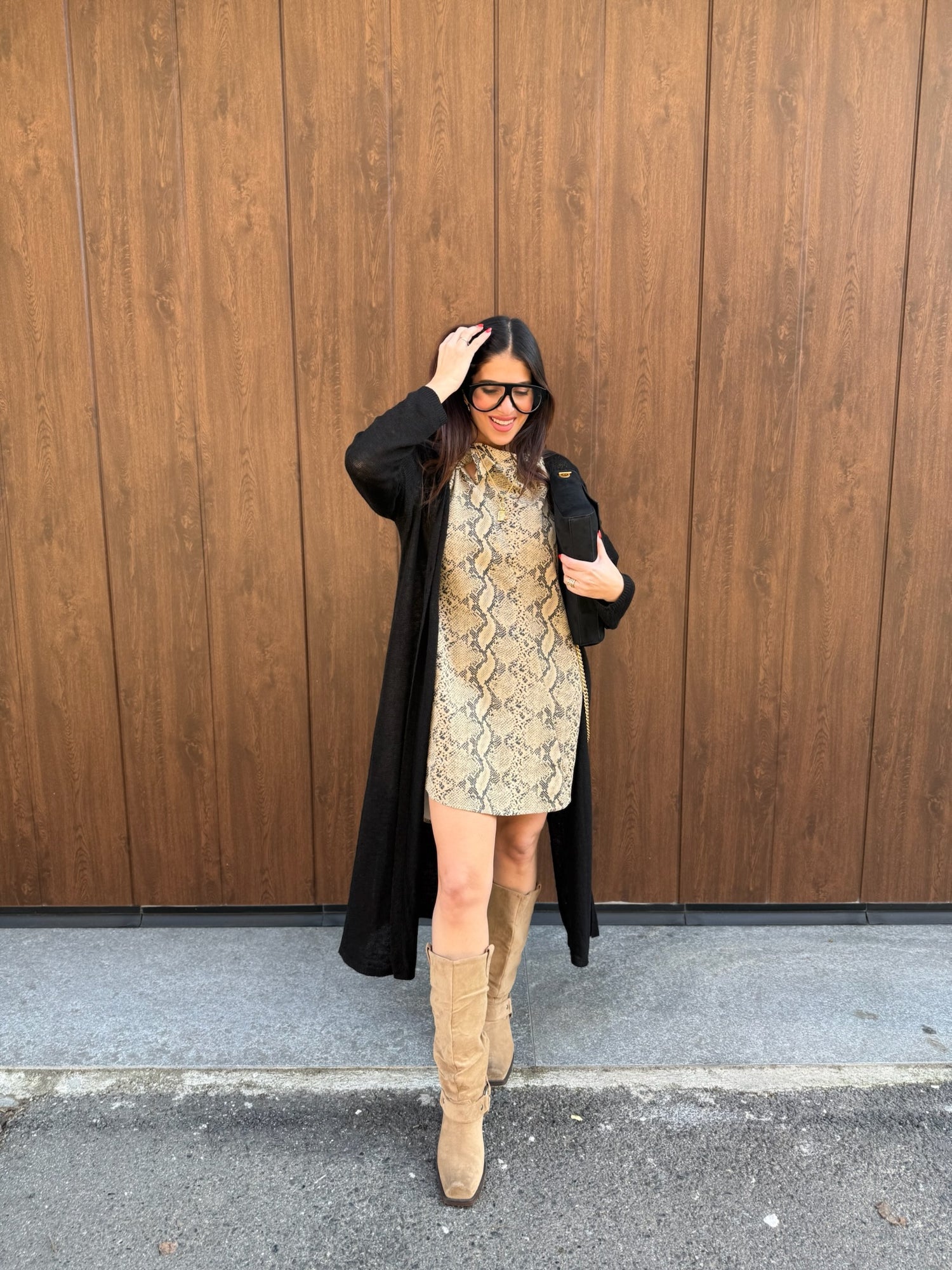 Cardigan lungo “Carla” VICOLO