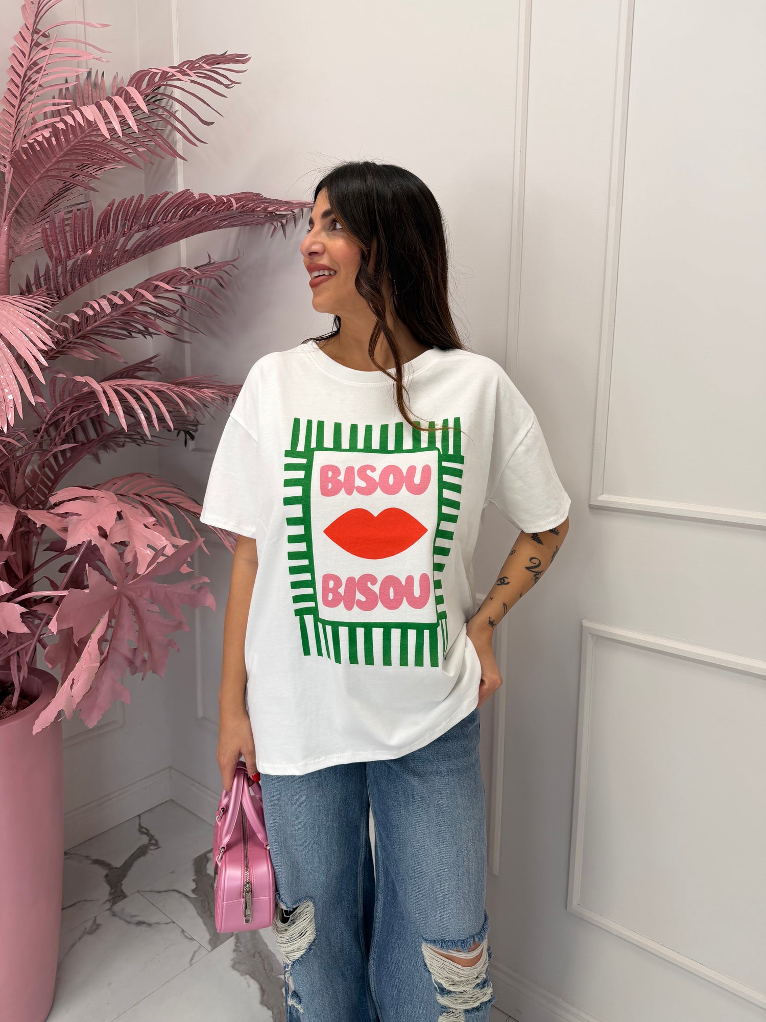 T-shirt “Bisou Mouth” LIP