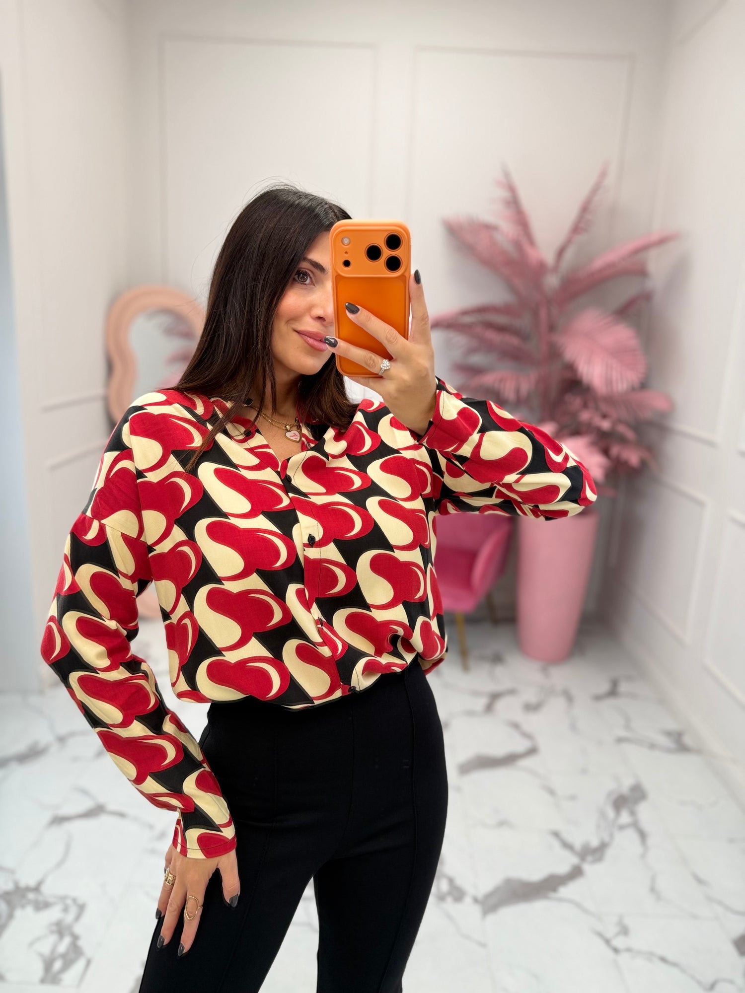 Camicia “Red Heart” COMPANIA FANTASTICA