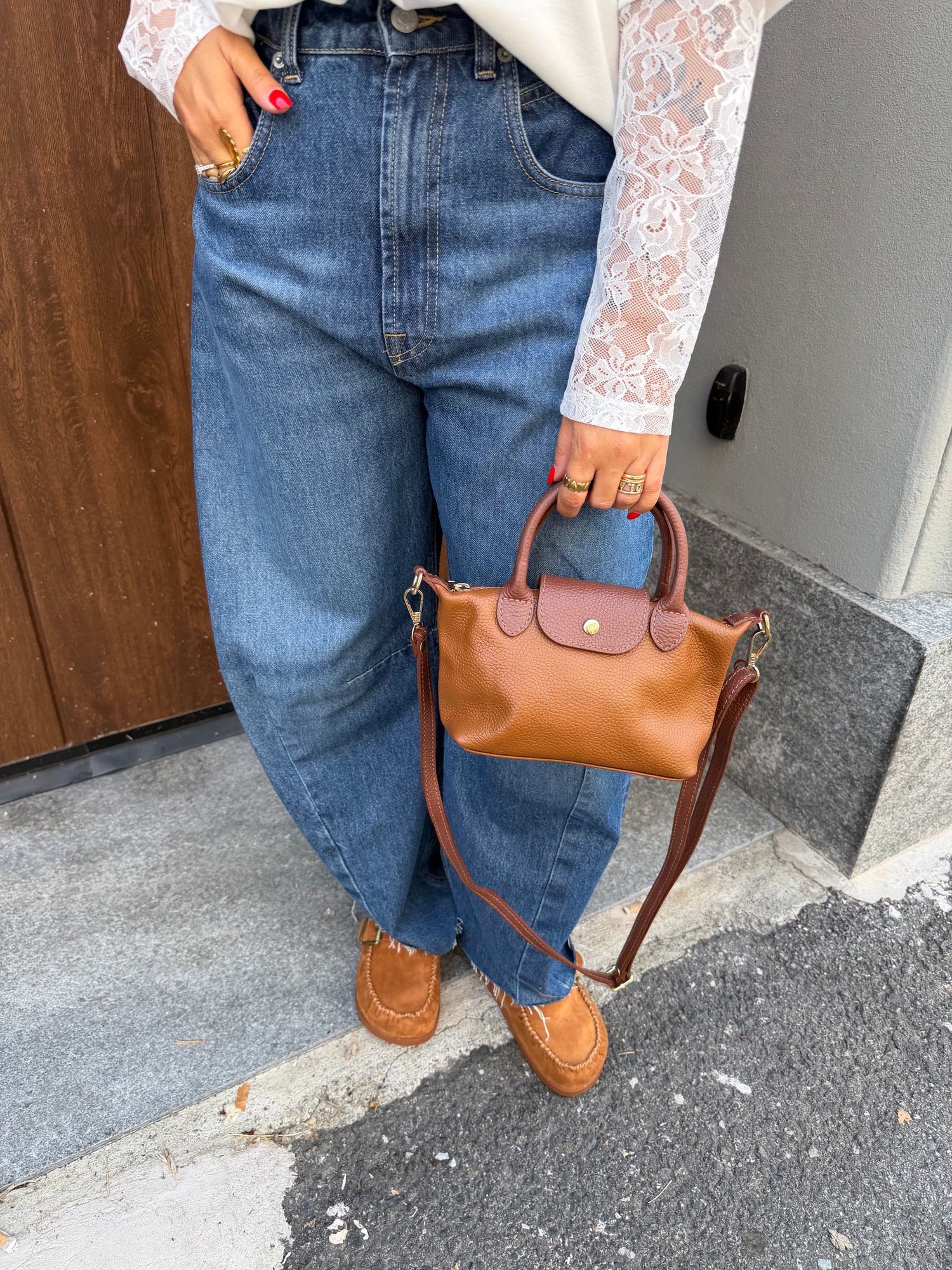 Borsa pelle Romy LIP