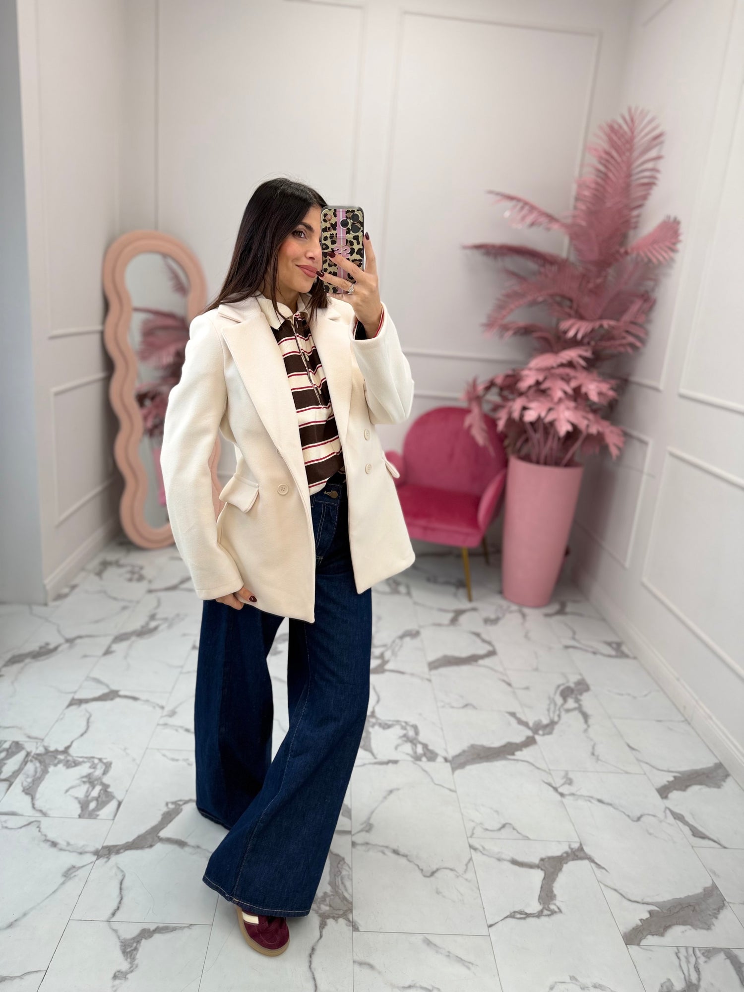 Blazer coat over LIP