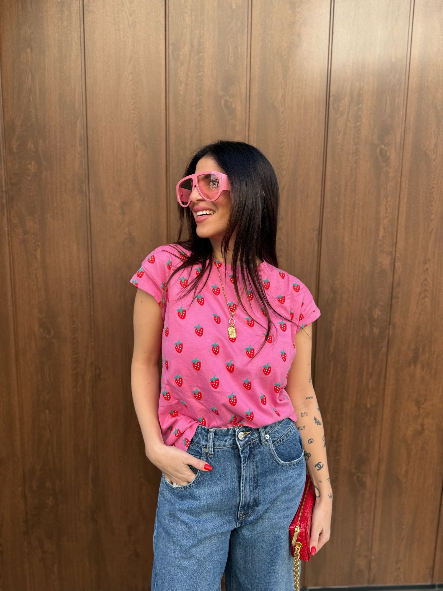T-shirt “Strawberries” COMPANIA FANTASTICA